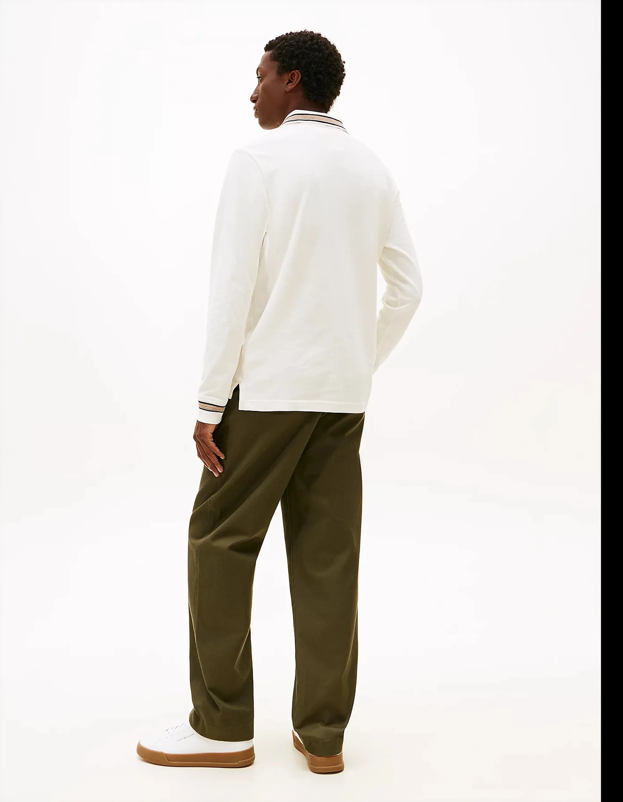 Tommy Hilfiger B'Regular Polo Shirt' Ivory Mw0Mw41623 169617