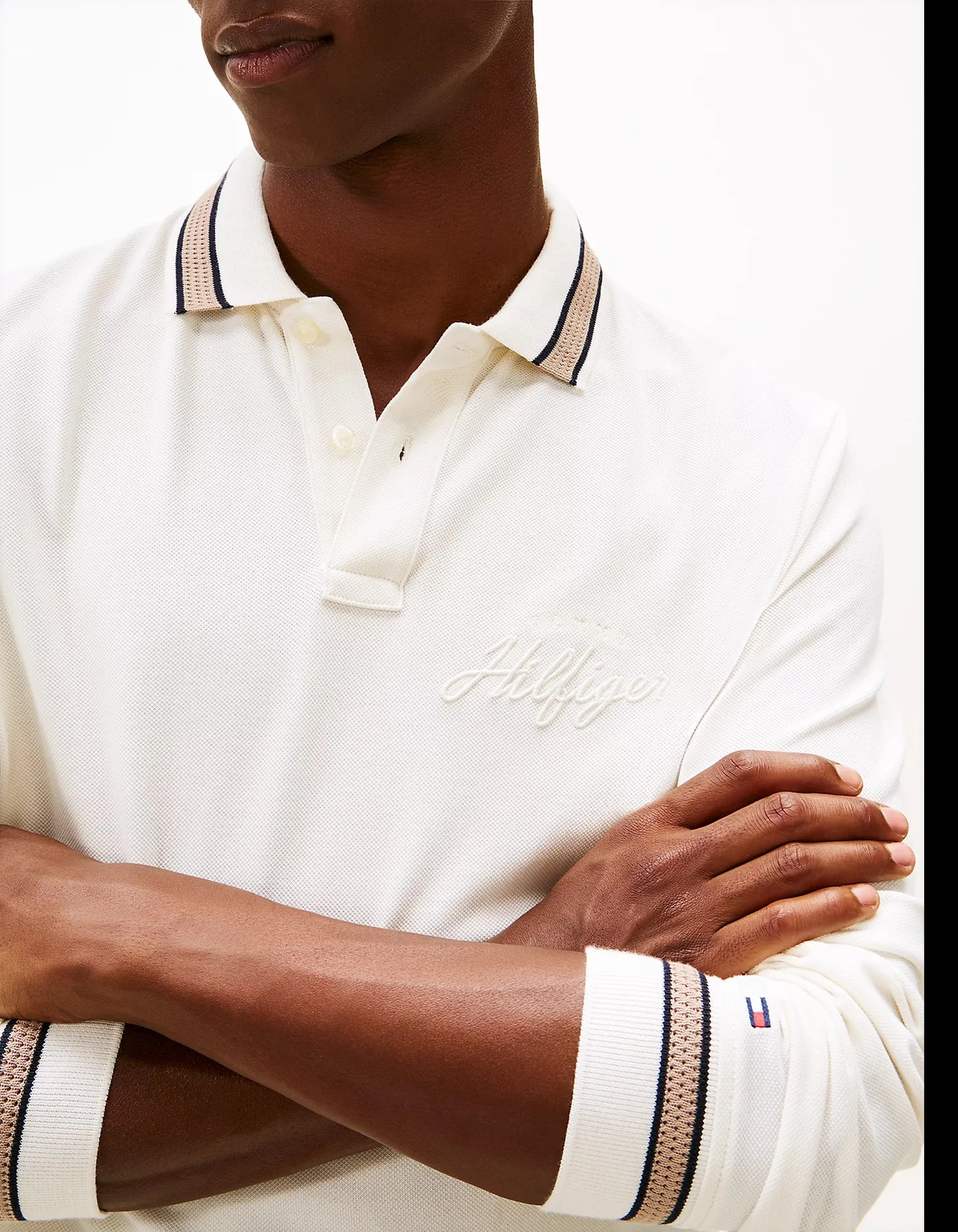 Tommy Hilfiger Polo Regular Avorio Mw0Mw41623 169619