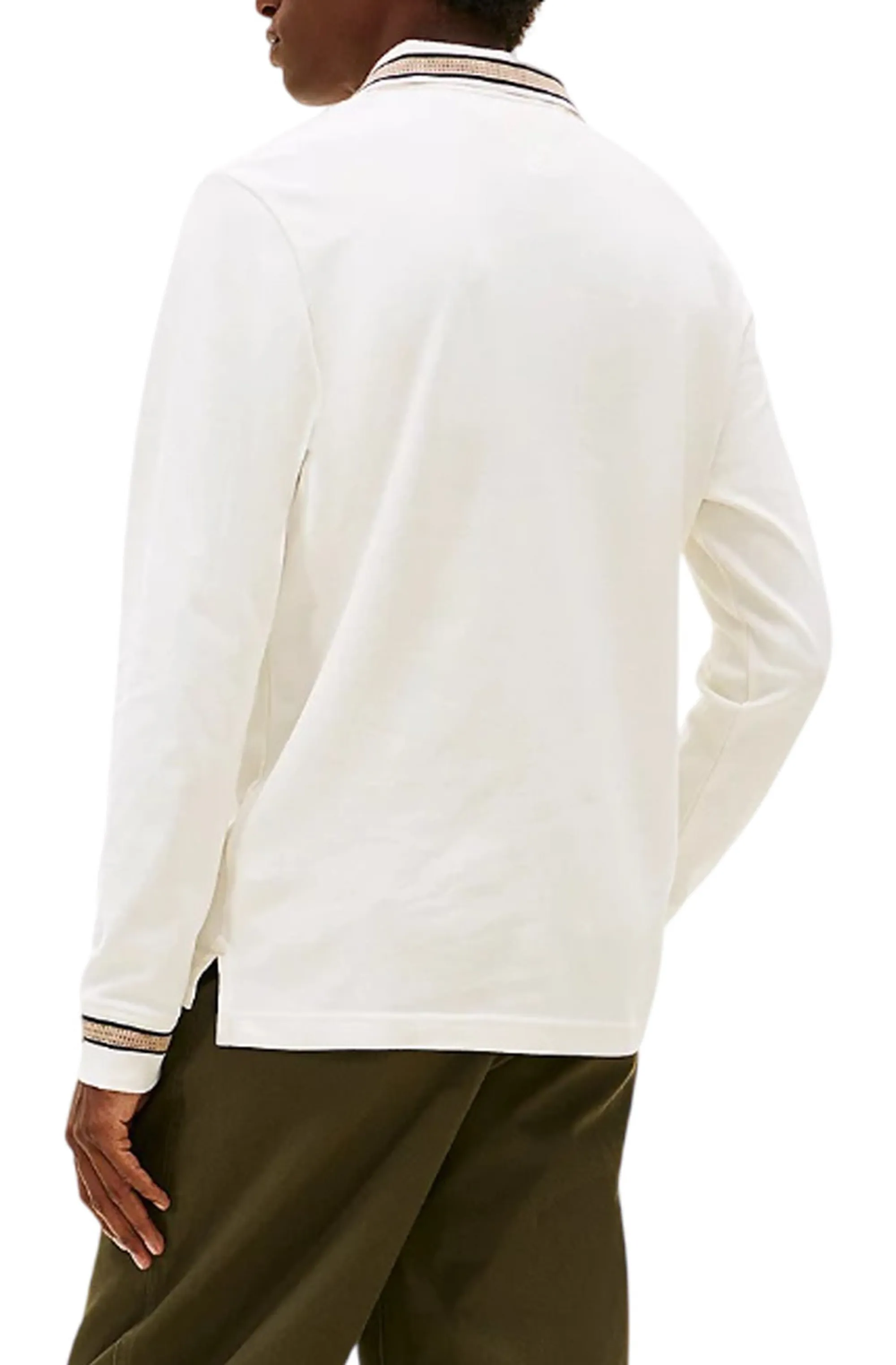 Tommy Hilfiger B'Regular Polo Shirt' Ivory Mw0Mw41623 170142