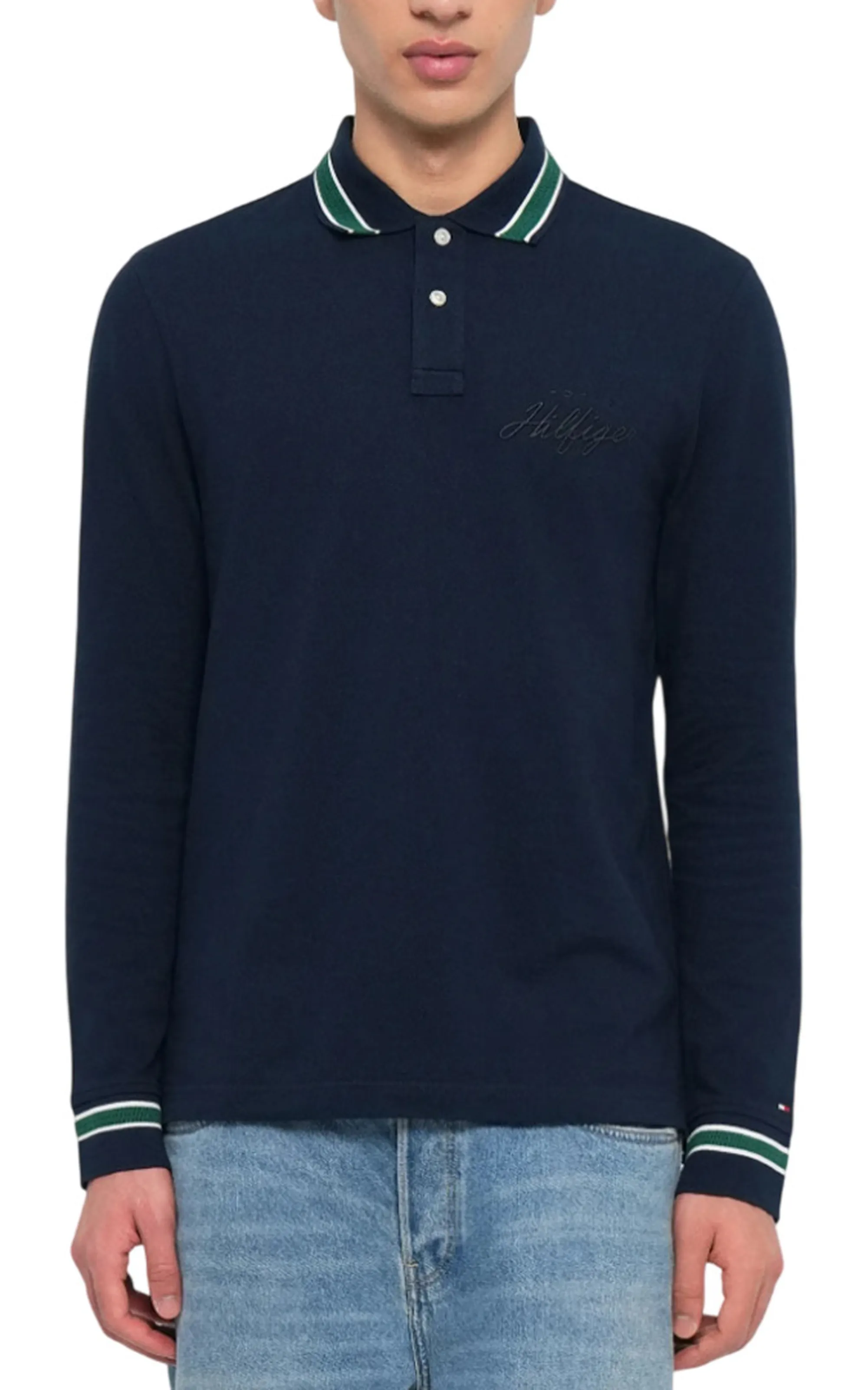 Tommy Hilfiger B'Regular Polo Shirt' Navy Mw0Mw41623 170134