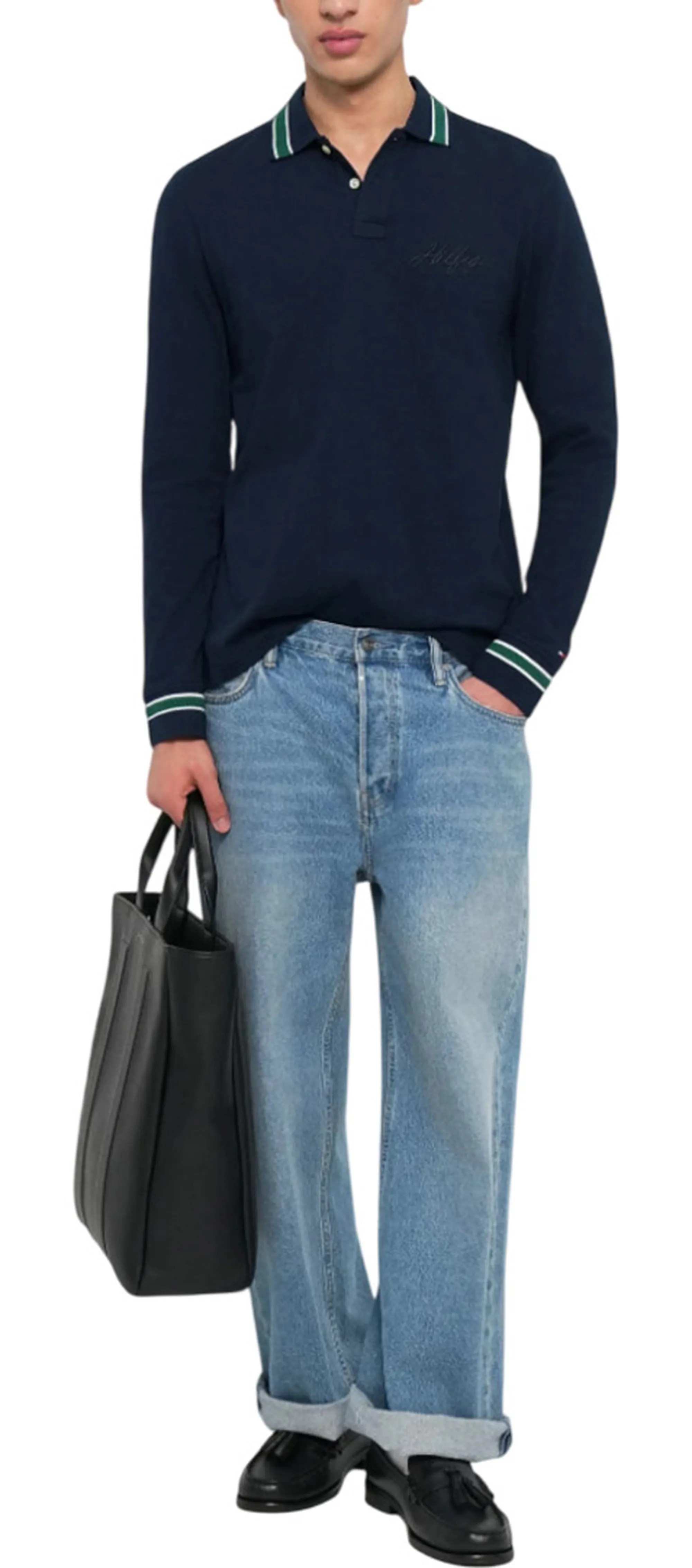 Tommy Hilfiger B'Regular Polo Shirt' Navy Mw0Mw41623 170140