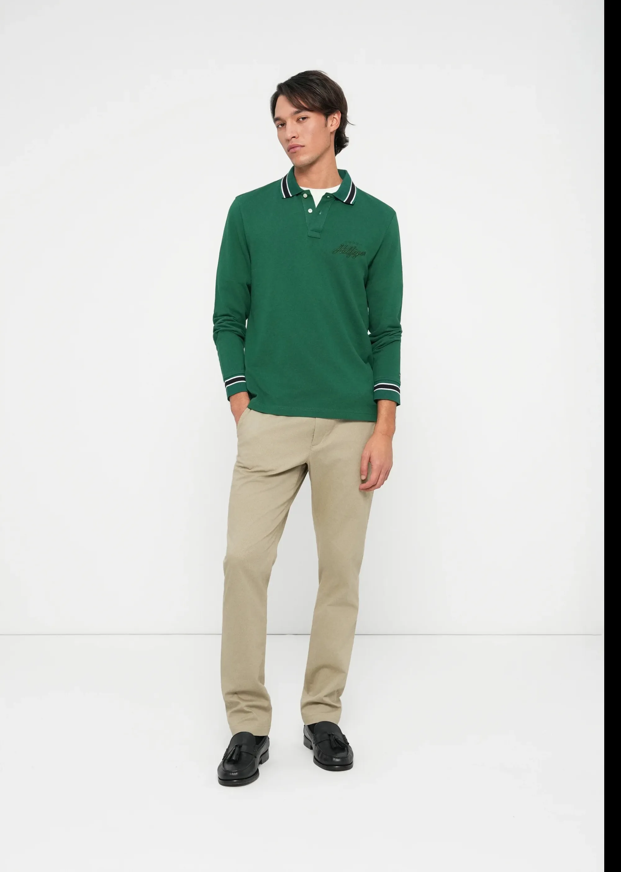 Tommy Hilfiger Polo Regular Verde Mw0Mw41623 169798