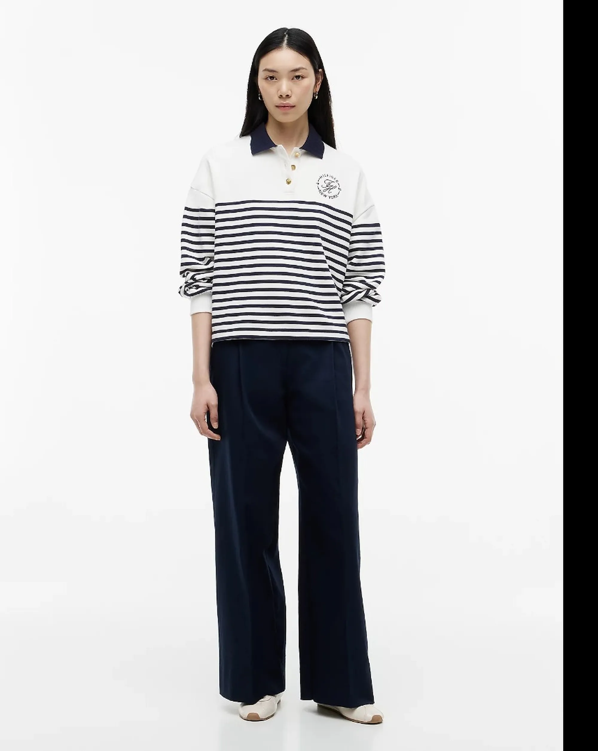 Tommy Hilfiger B'Polo Relaxed Fit' Ivory Ww0Ww50036 184247