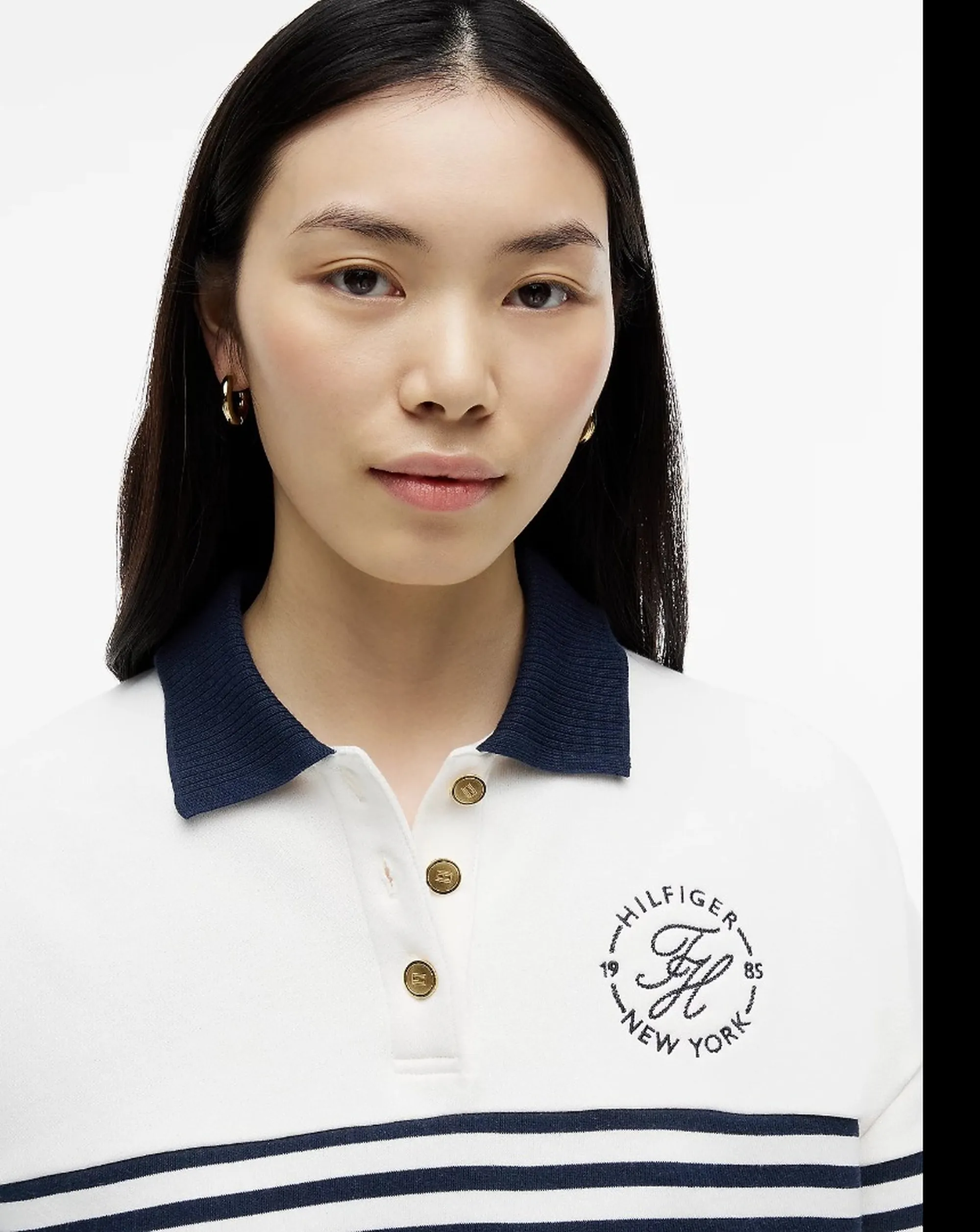 Tommy Hilfiger B'Polo Relaxed Fit' Ivory Ww0Ww50036 184248