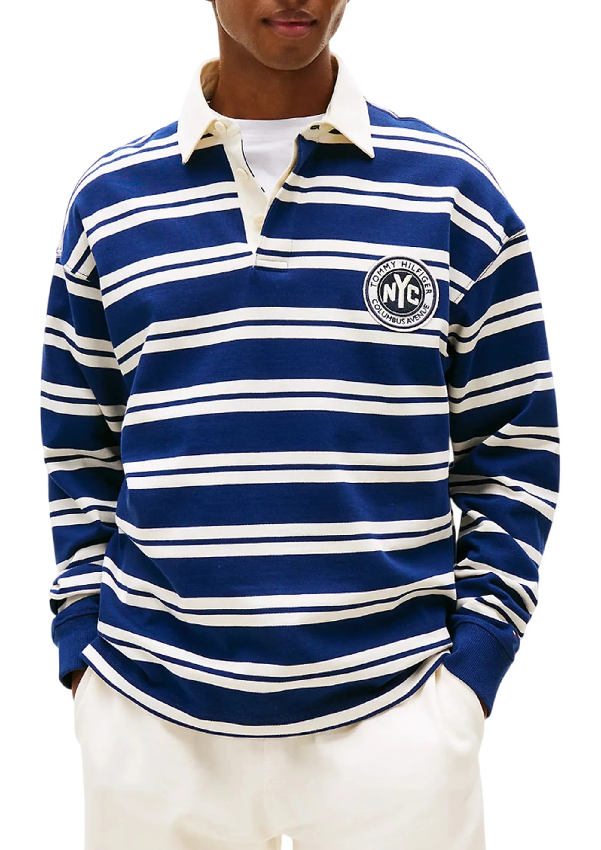 Tommy Hilfiger B'Rugby Polo' Blu Mw0Mw39682 155591