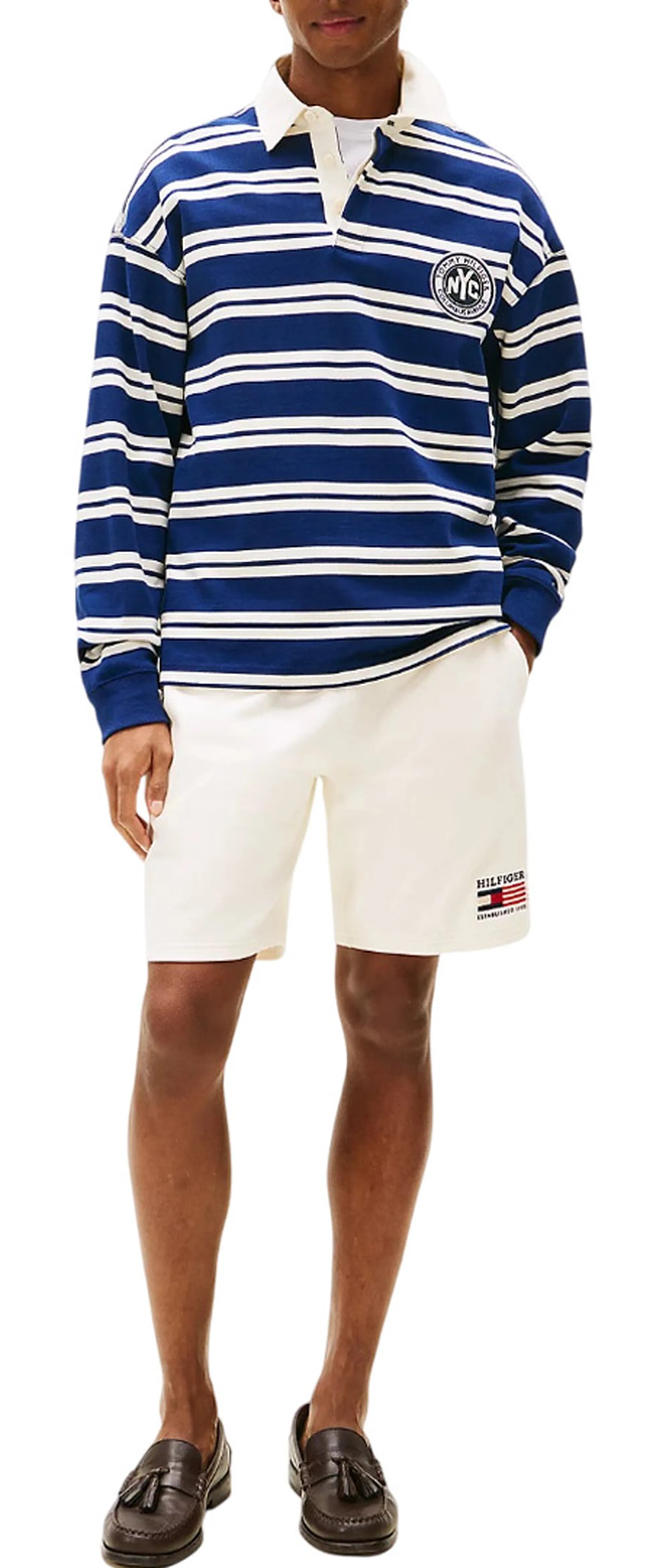 Tommy Hilfiger B'Rugby Polo' Blu Mw0Mw39682 155593