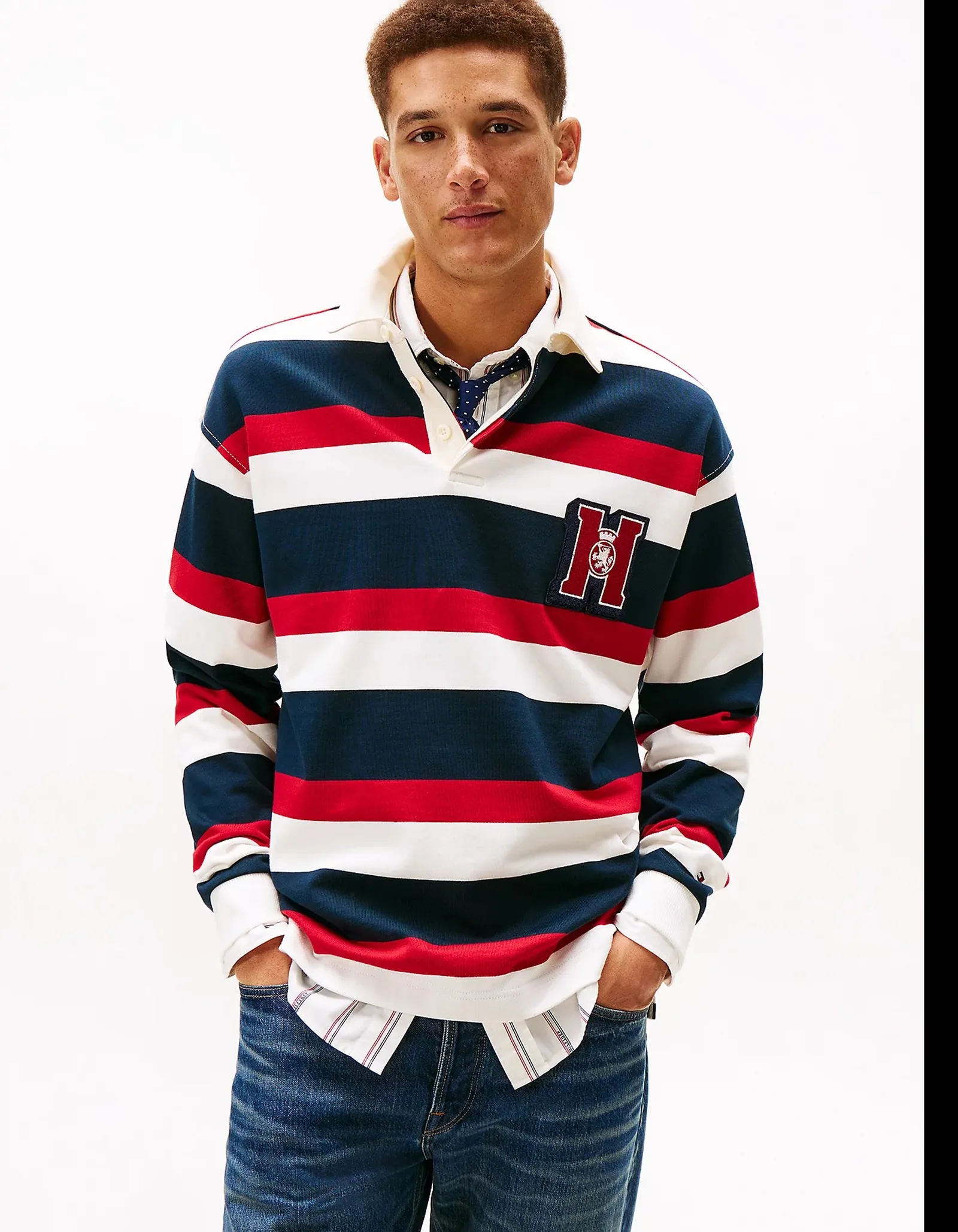 Tommy Hilfiger Polo Rugby Multicolore Mw0Mw42612 169558