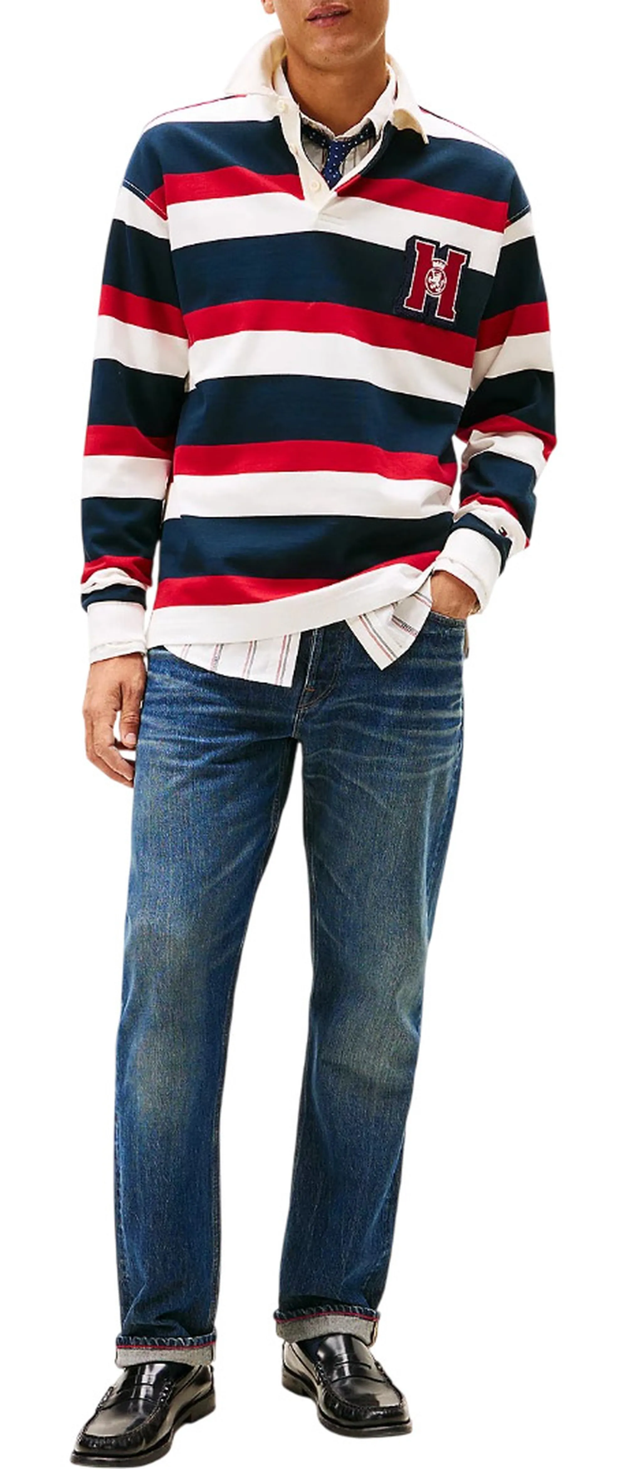 Tommy Hilfiger Polo Rugby Multicolore Mw0Mw42612 169831