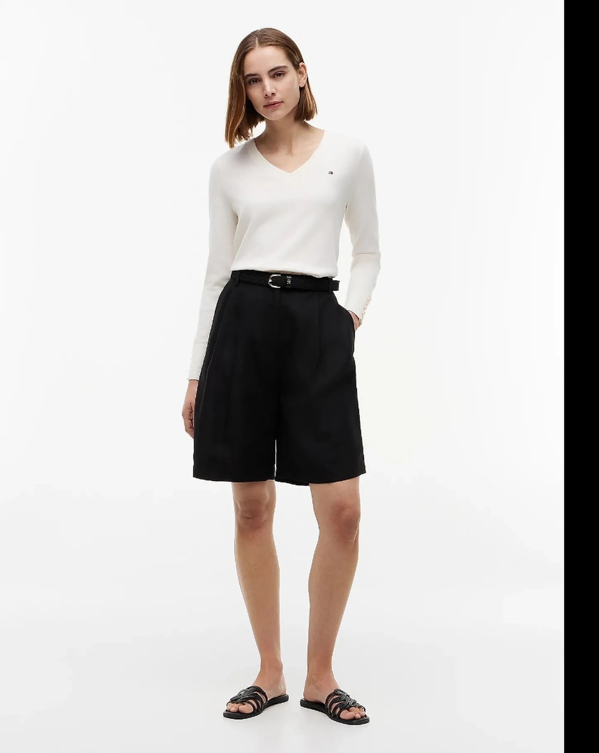 Tommy Hilfiger B'Sweater With Buttons' Ivory Ww0Ww40098 184218