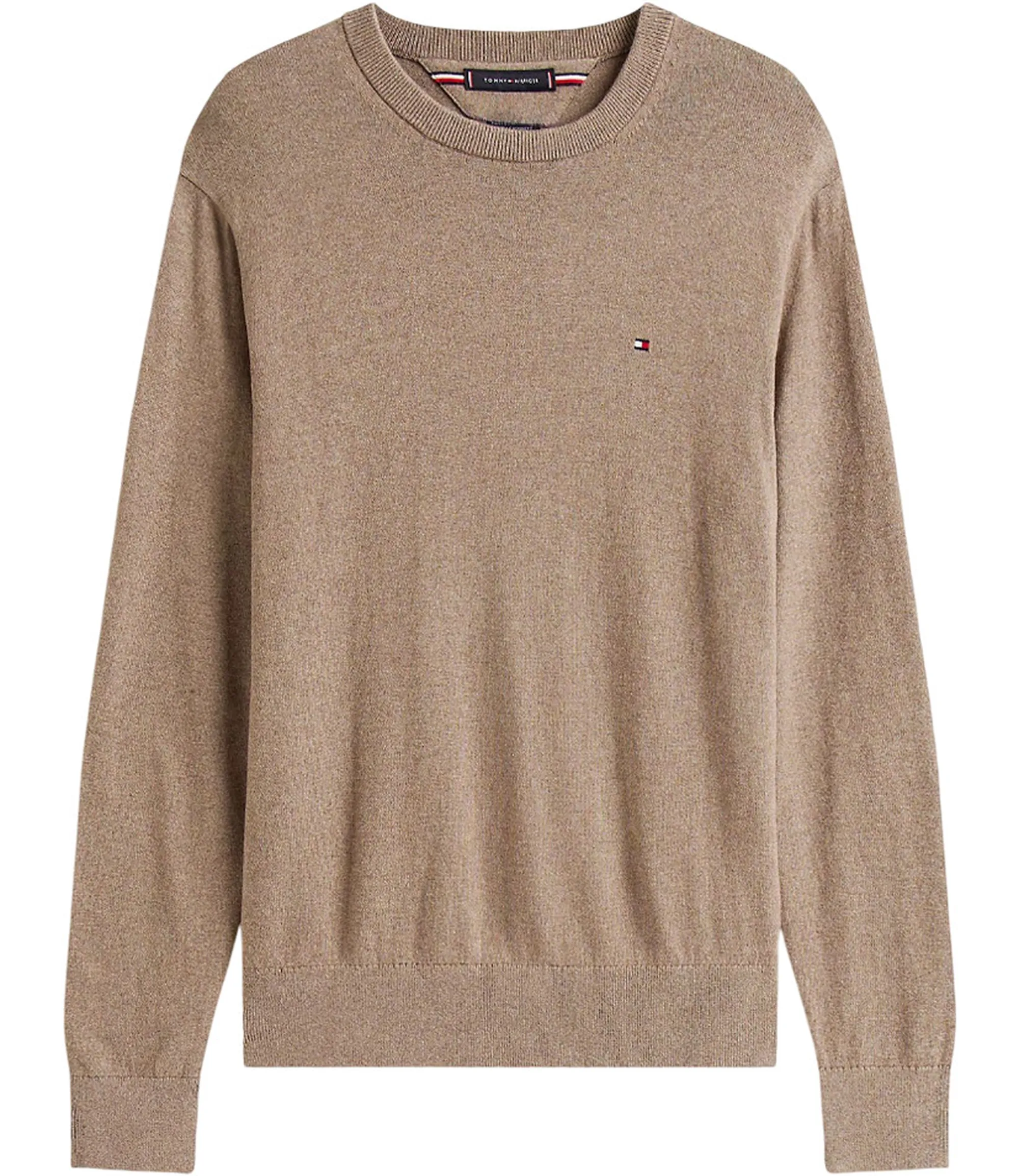 Tommy Hilfiger Pullover Th Monogram In Cotone E Cashmere Rosso Mw0Mw28046 157068