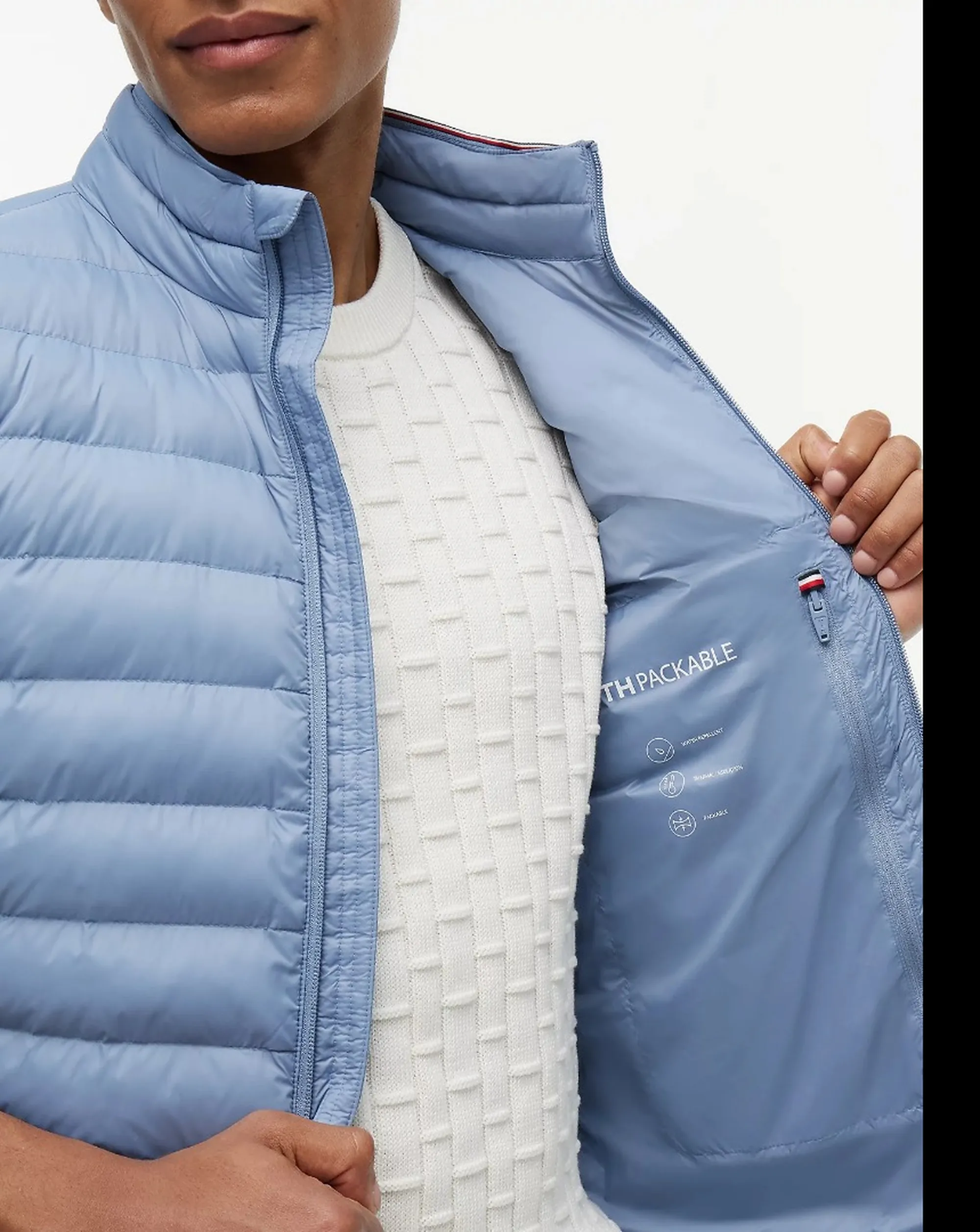 Tommy Hilfiger B'Smanicato Packable' Sugar Paper Mw0Mw37677 184353