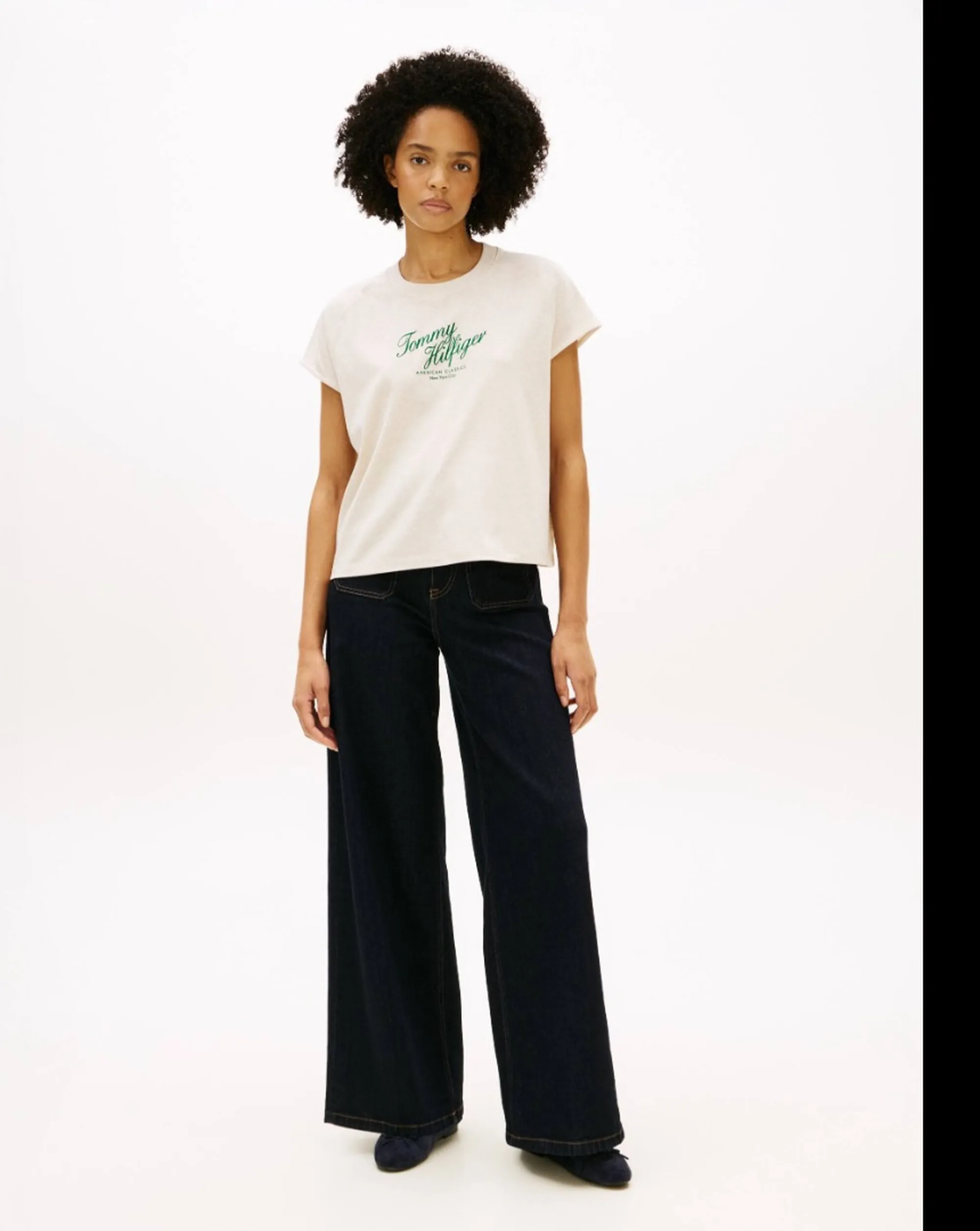 Tommy Hilfiger T-Shirt Beige Ww0Ww50787 182499