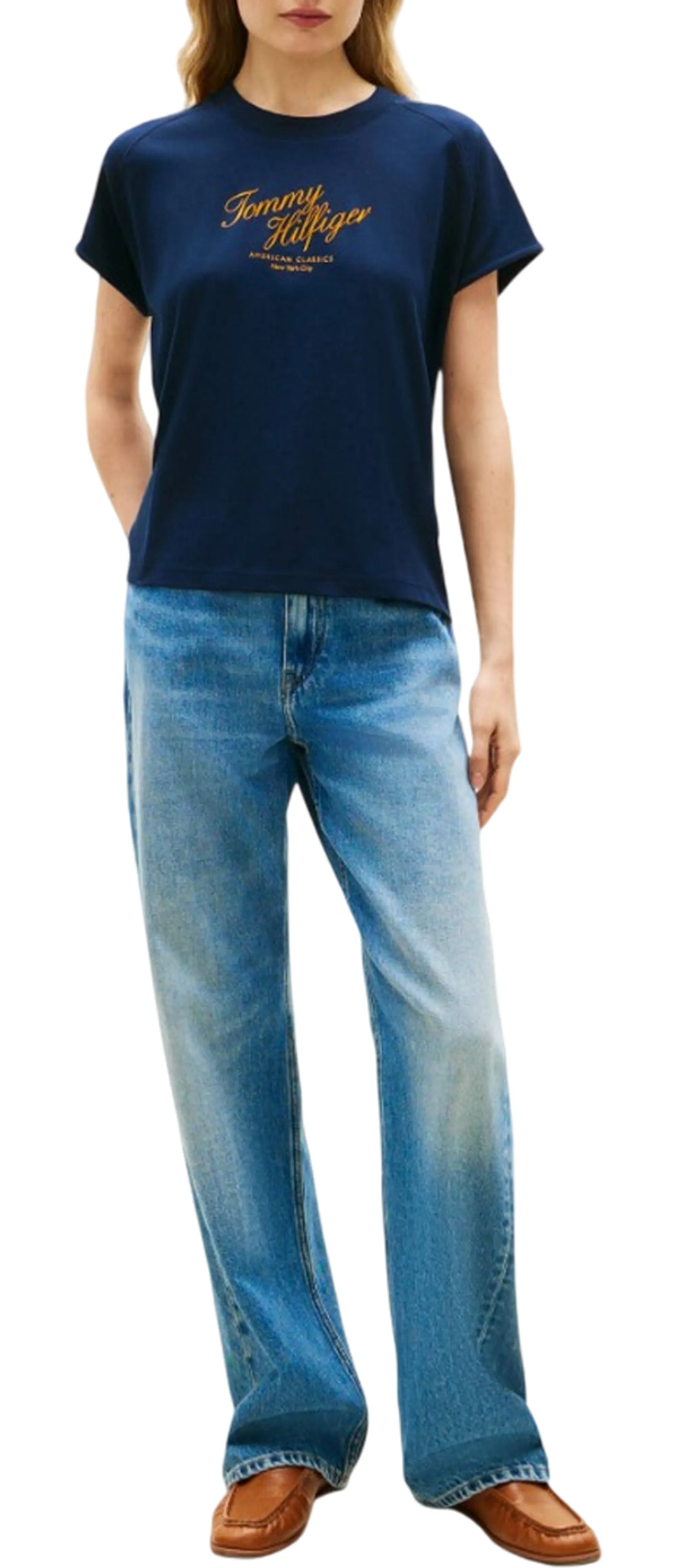 Tommy Hilfiger B'T-Shirt ' Blu Ww0Ww50787 182521