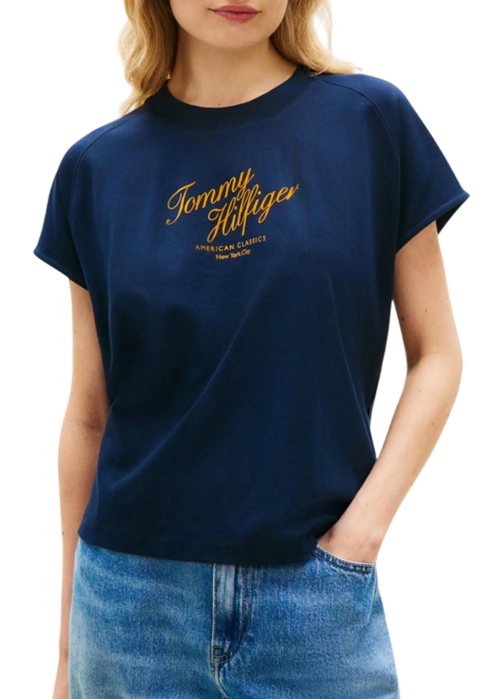 Tommy Hilfiger T-Shirt Blu Ww0Ww50787 182523