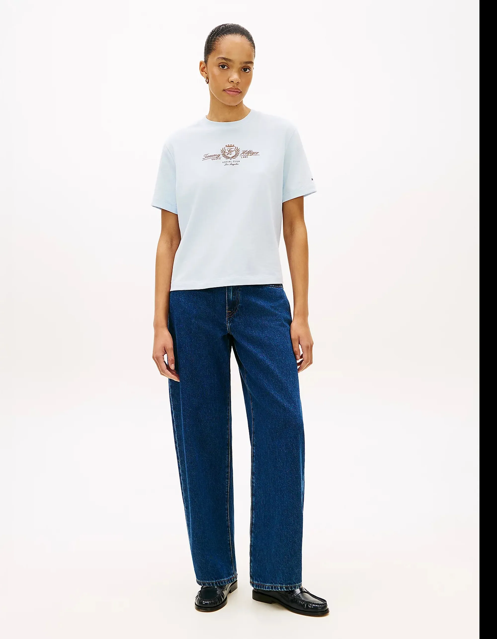 Tommy Hilfiger T-Shirt Celeste Ww0Ww48713 171395