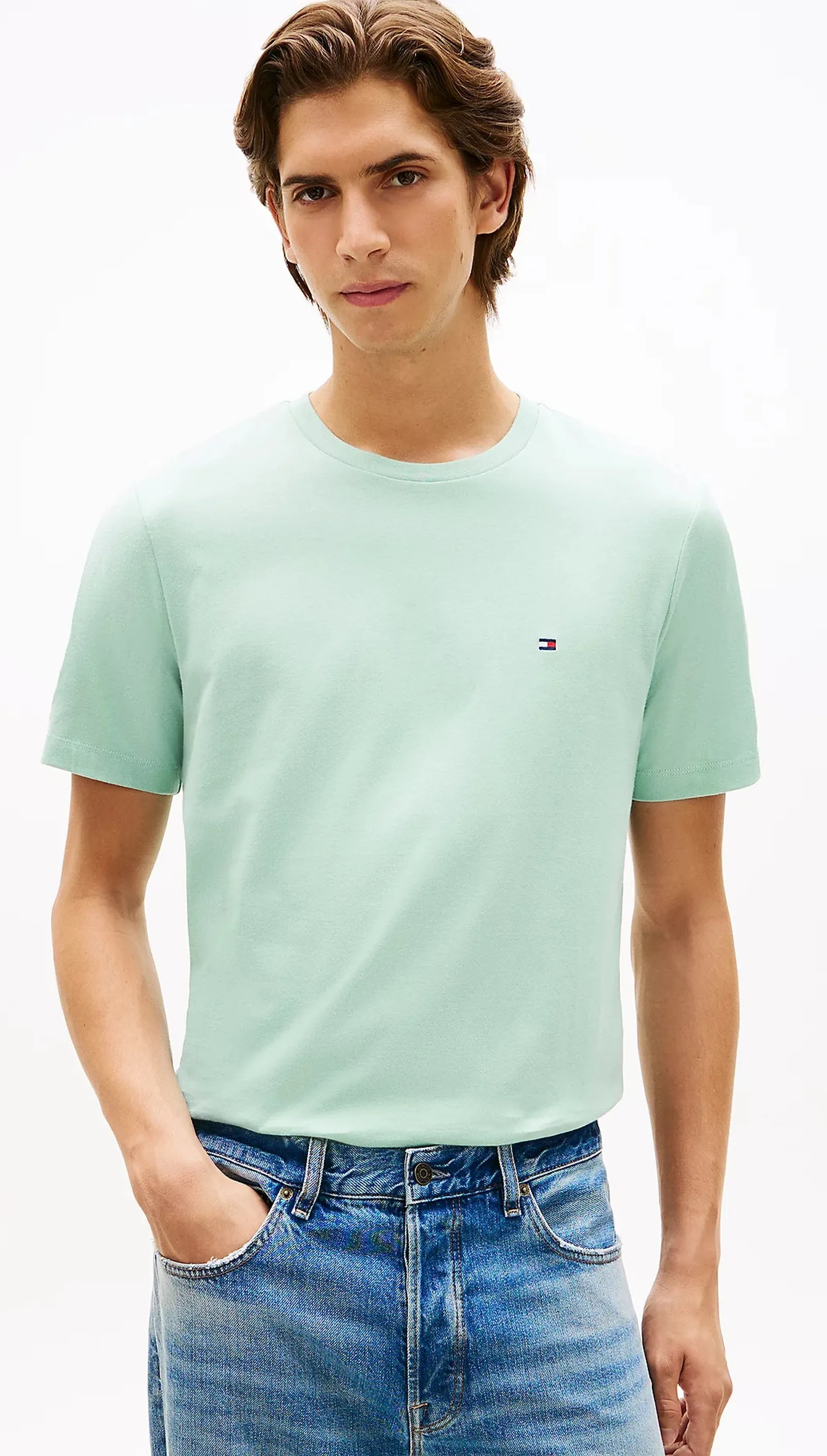 Tommy Hilfiger T-Shirt Menta Mw0Mw39995 169583