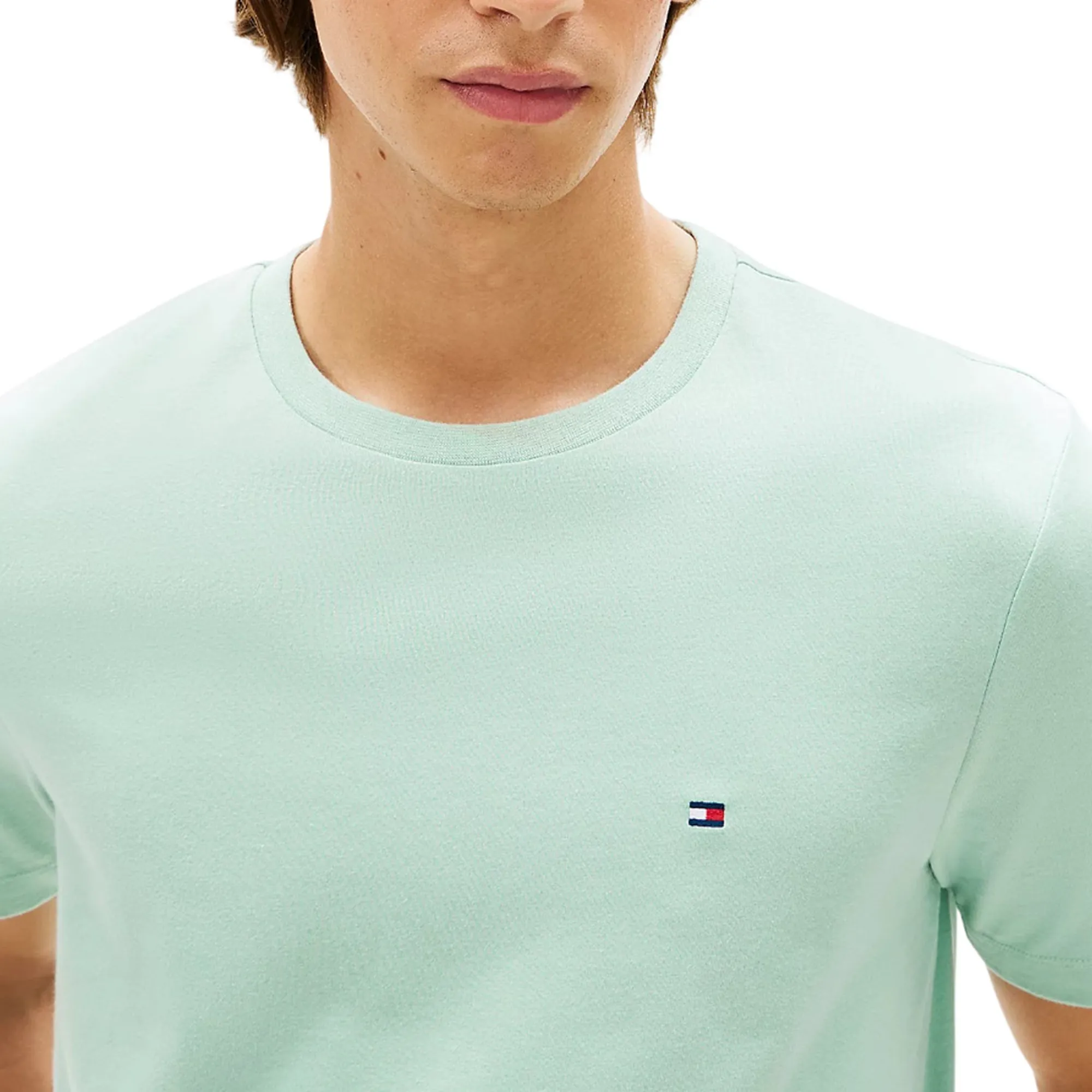 Tommy Hilfiger T-Shirt Menta Mw0Mw39995 170299