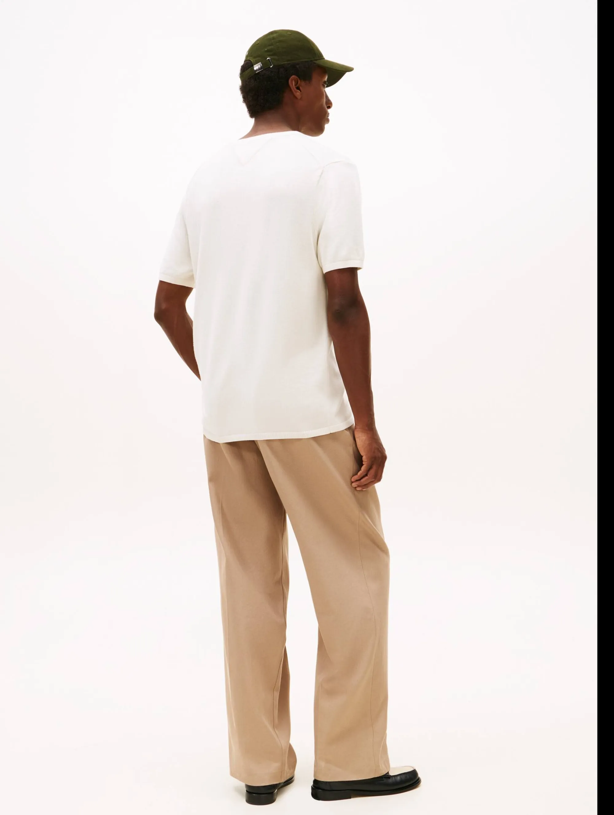 Tommy Hilfiger B'T-Shirt Essential' Ivory Mw0Mw41950 169624