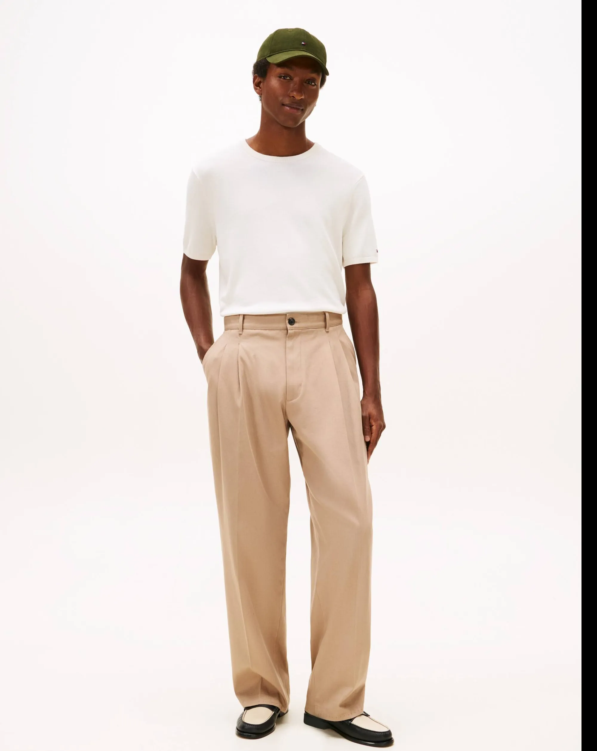 Tommy Hilfiger B'T-Shirt Essential' Ivory Mw0Mw41950 169625