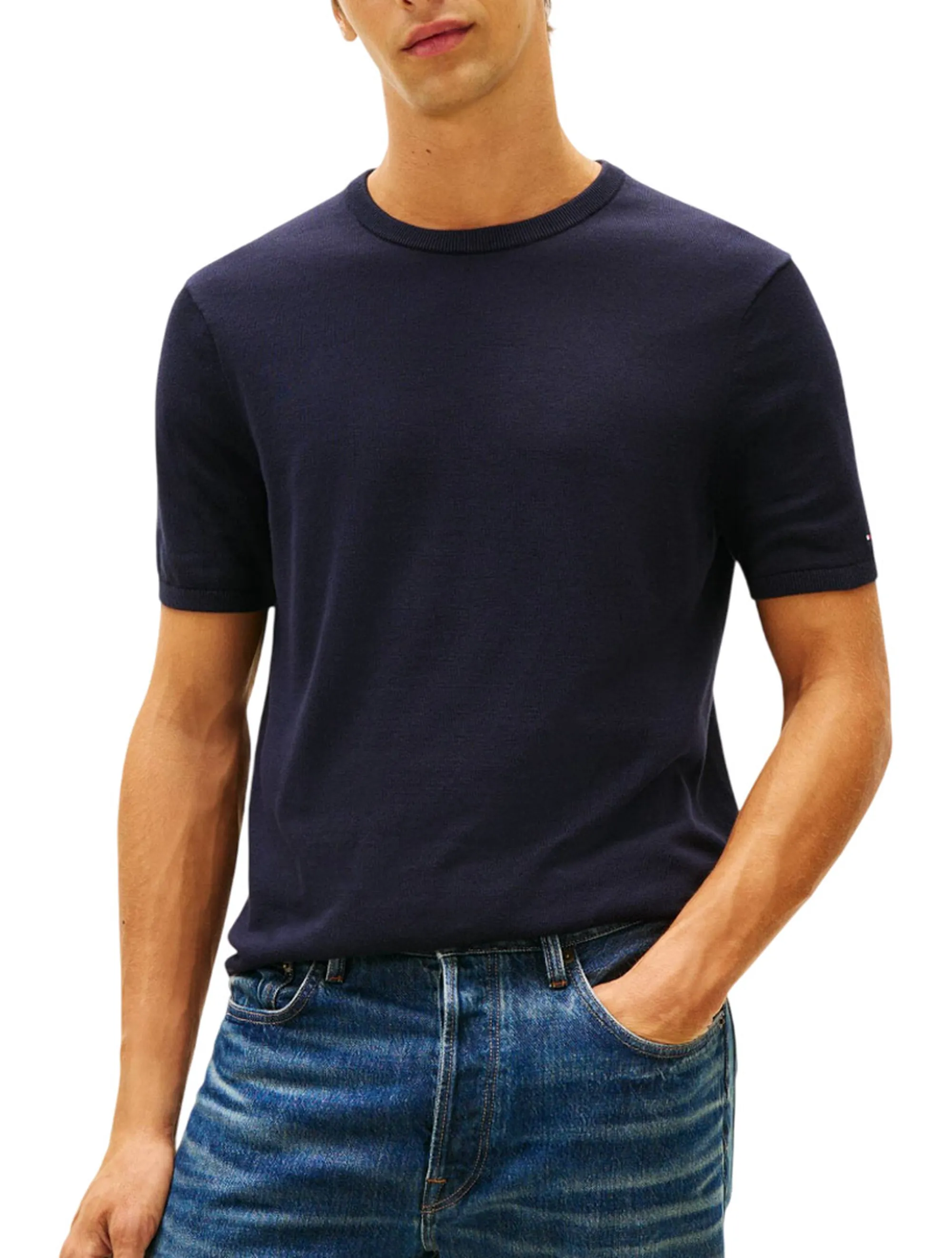 Tommy Hilfiger B'T-Shirt Essential' Blue Mw0Mw41950 169879