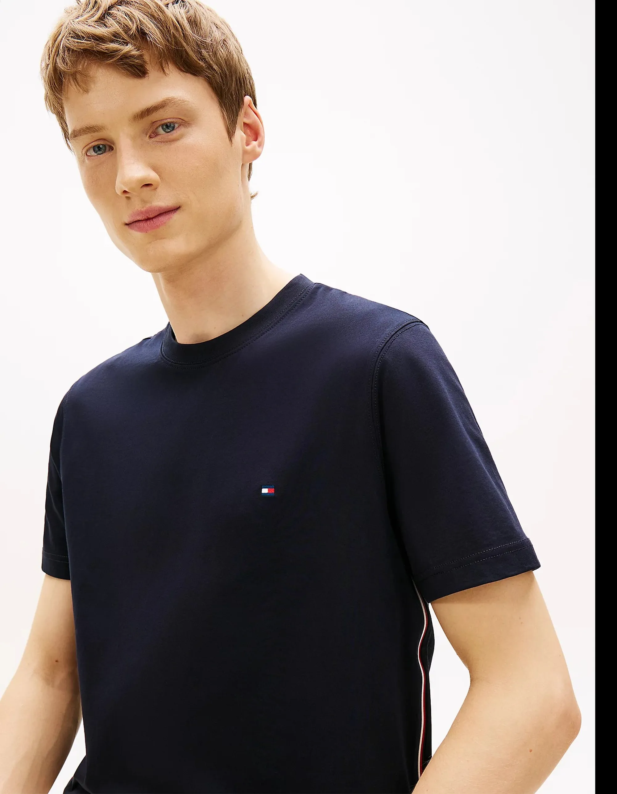 Tommy Hilfiger B'T-Shirt Global Stripe' Blue Mw0Mw42393 169610