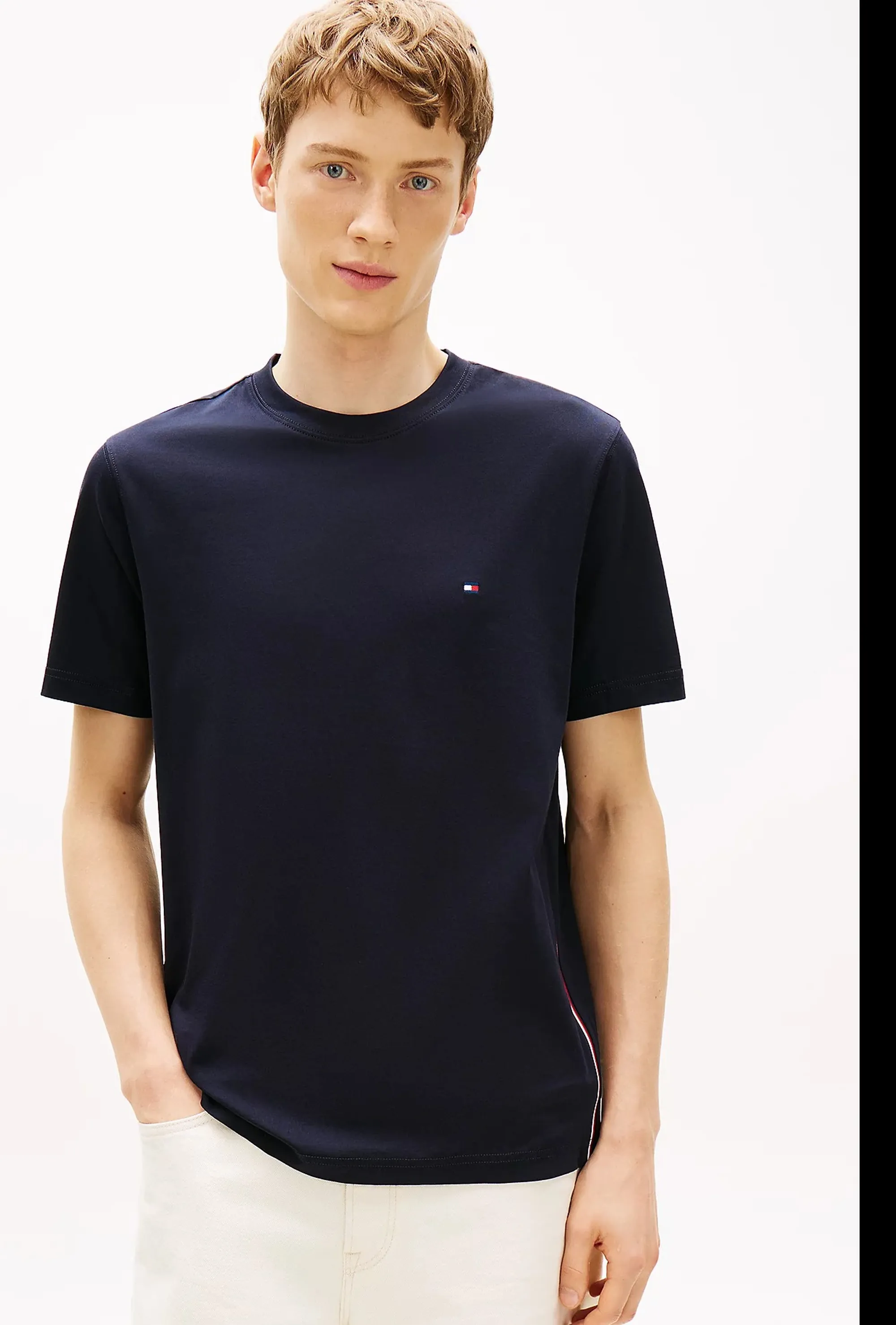 Tommy Hilfiger B'T-Shirt Global Stripe' Blue Mw0Mw42393 169611