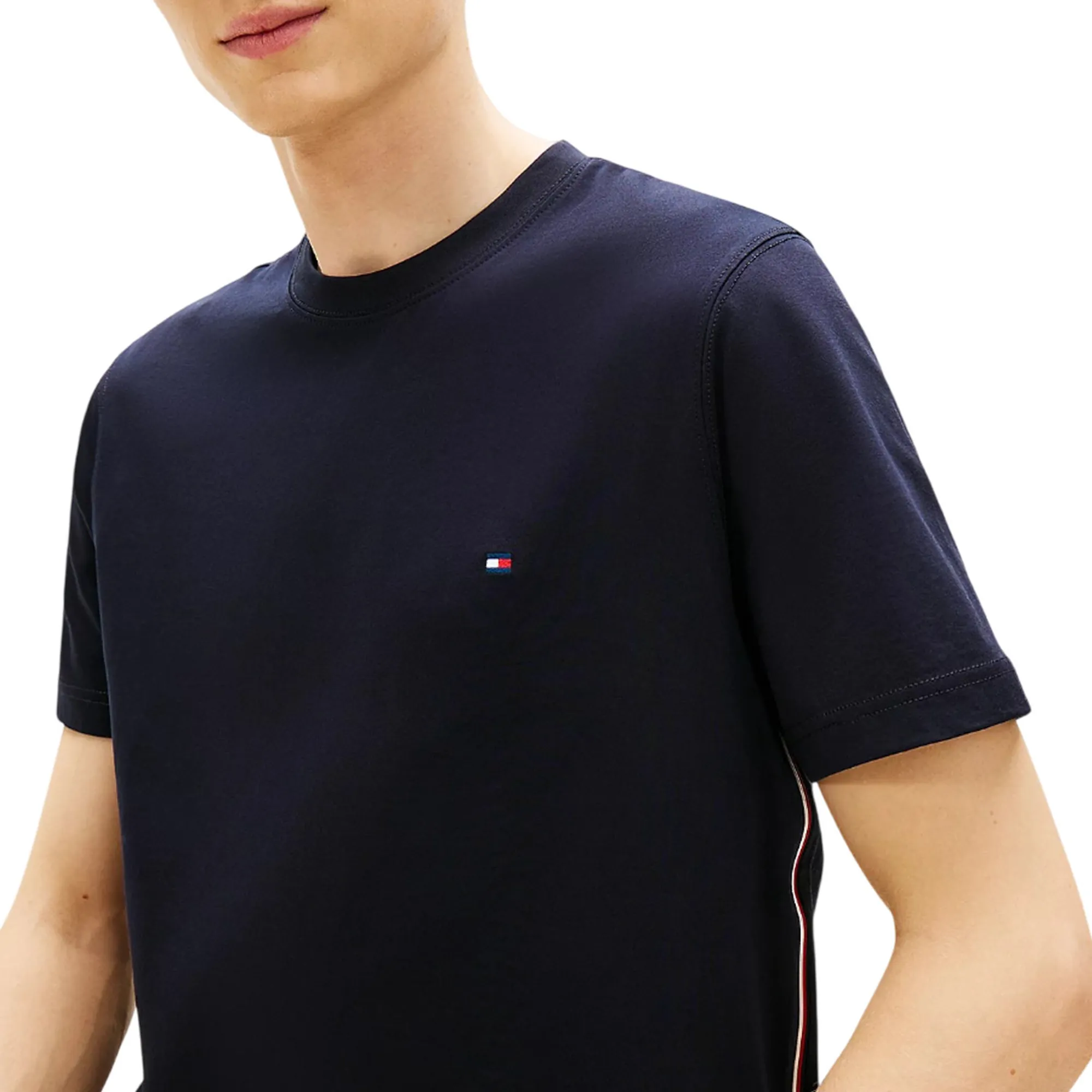 Tommy Hilfiger B'T-Shirt Global Stripe' Blue Mw0Mw42393 169851