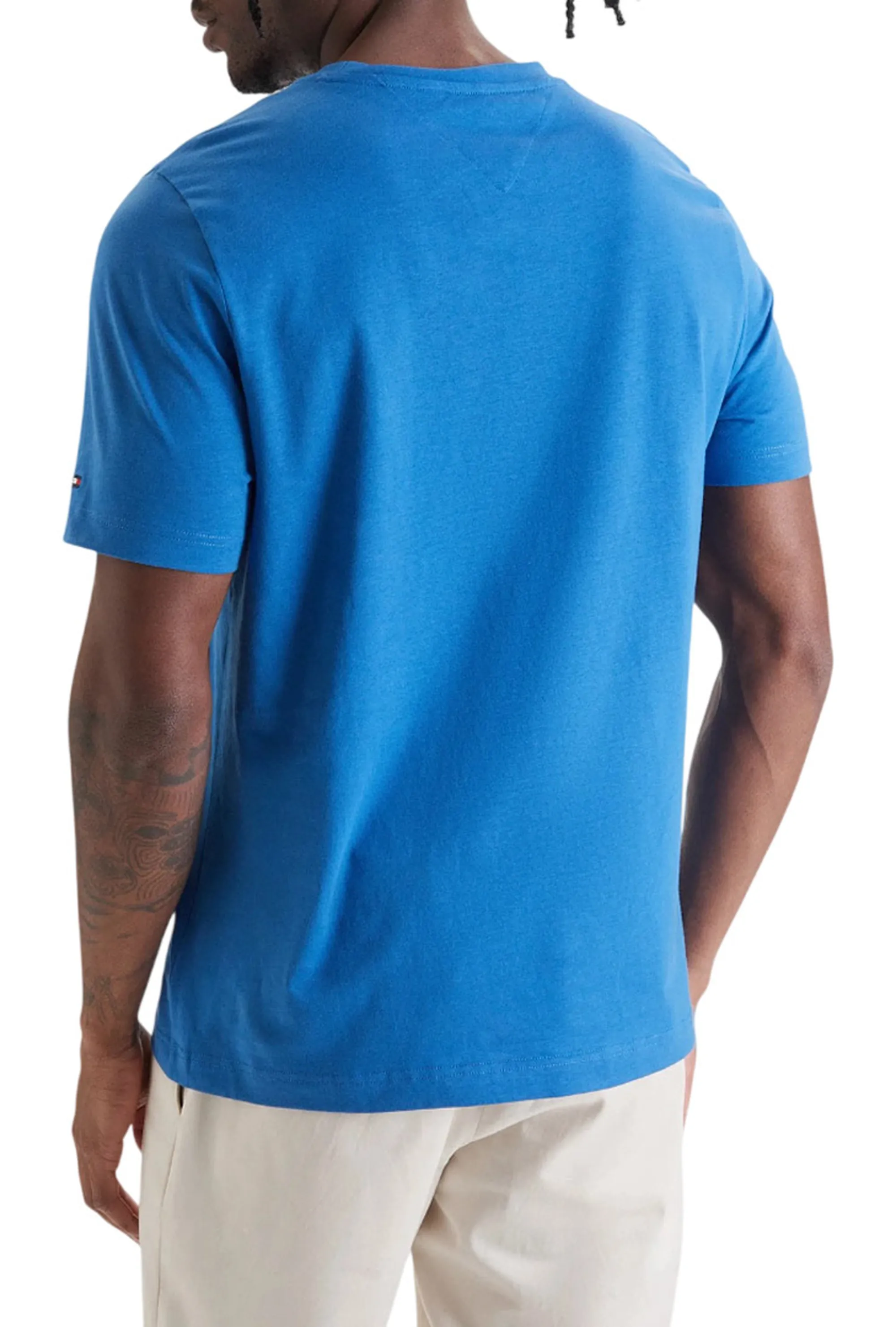 Tommy Hilfiger B'T-Shirt In Jersey' Light Blue Mw0Mw42365 177110