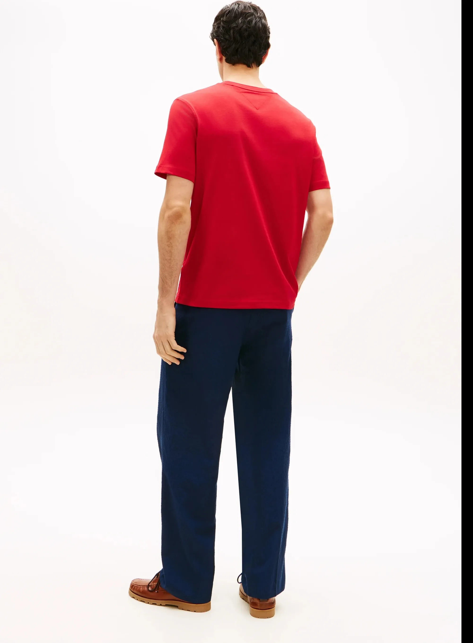 Tommy Hilfiger B'T-Shirt In Jersey' Red Mw0Mw42367 169604