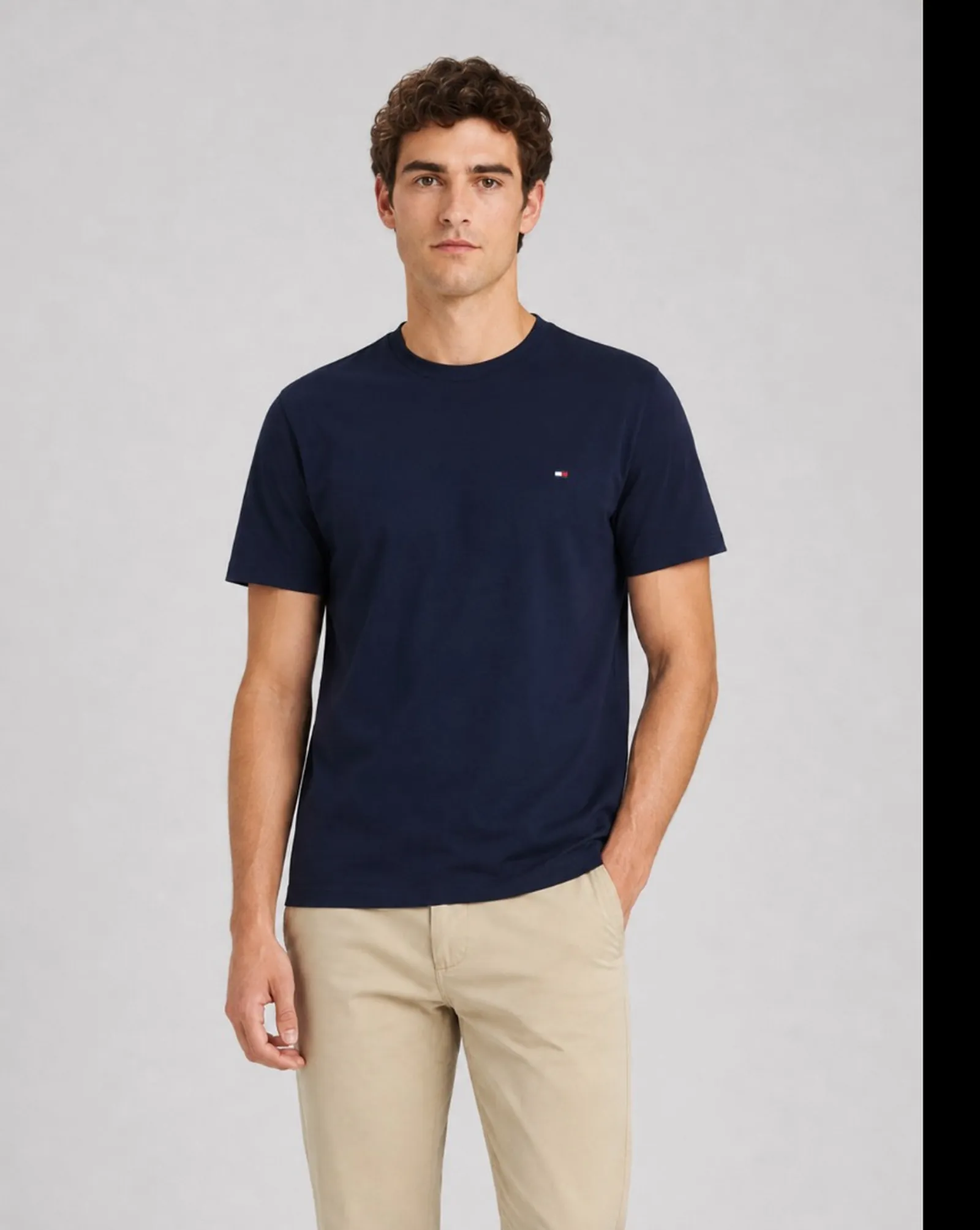 Tommy Hilfiger T-Shirt Performance Blu Mw0Mw38626 183942