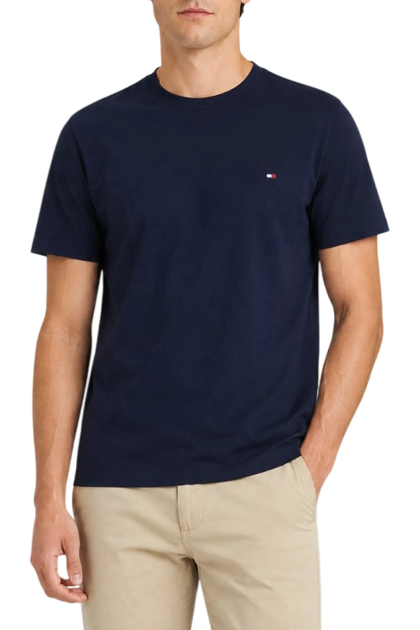 Tommy Hilfiger T-Shirt Performance Blu Mw0Mw38626 183980