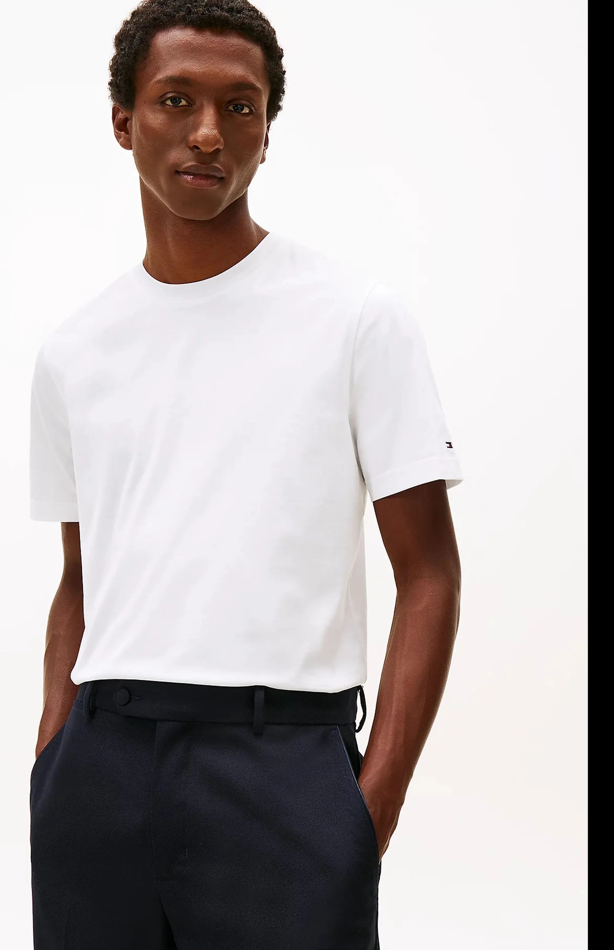 Tommy Hilfiger B'T-Shirt Smart' White Mw0Mw41860 169599