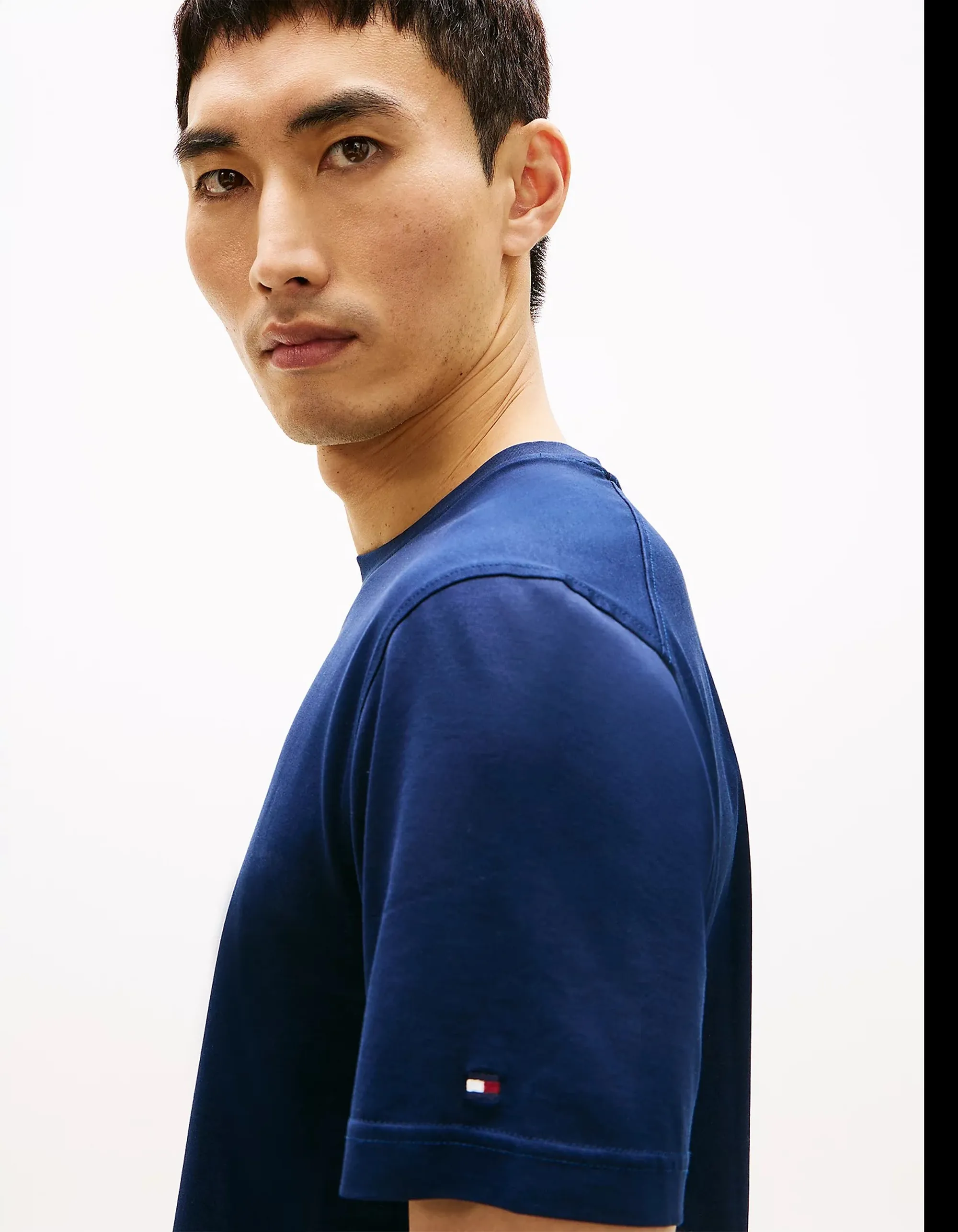 Tommy Hilfiger B'T-Shirt Smart' Navy Mw0Mw41860 169595