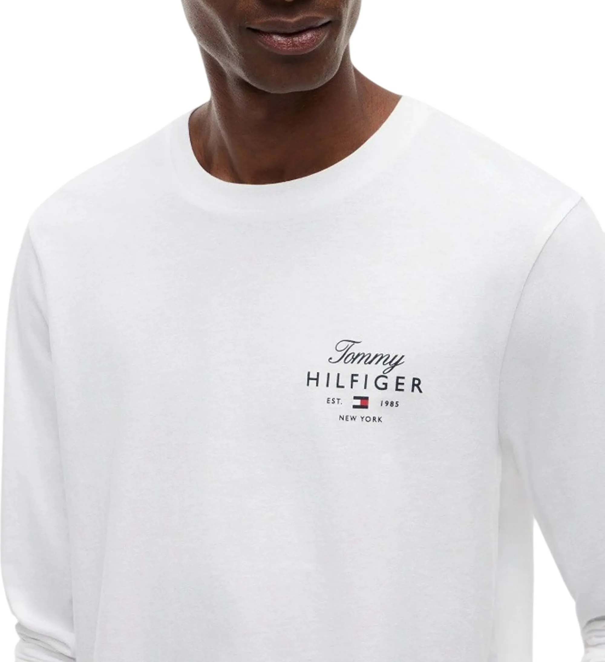 Tommy Hilfiger T-Shirt  Stack Bianco Mw0Mw43225 184783