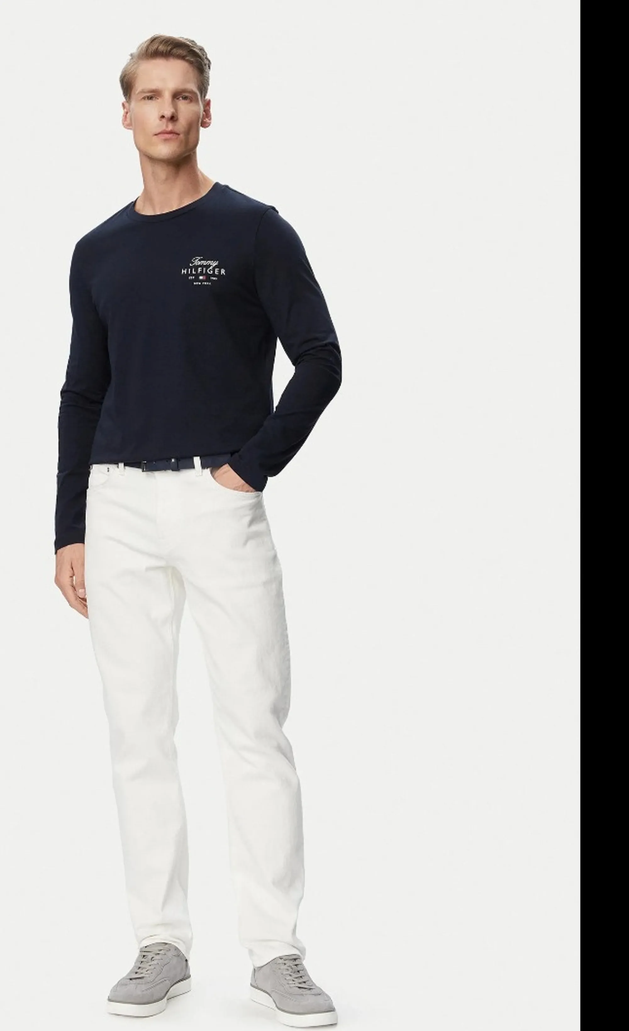 Tommy Hilfiger B' Stack T-Shirt' Dark Blue Mw0Mw43225 184326