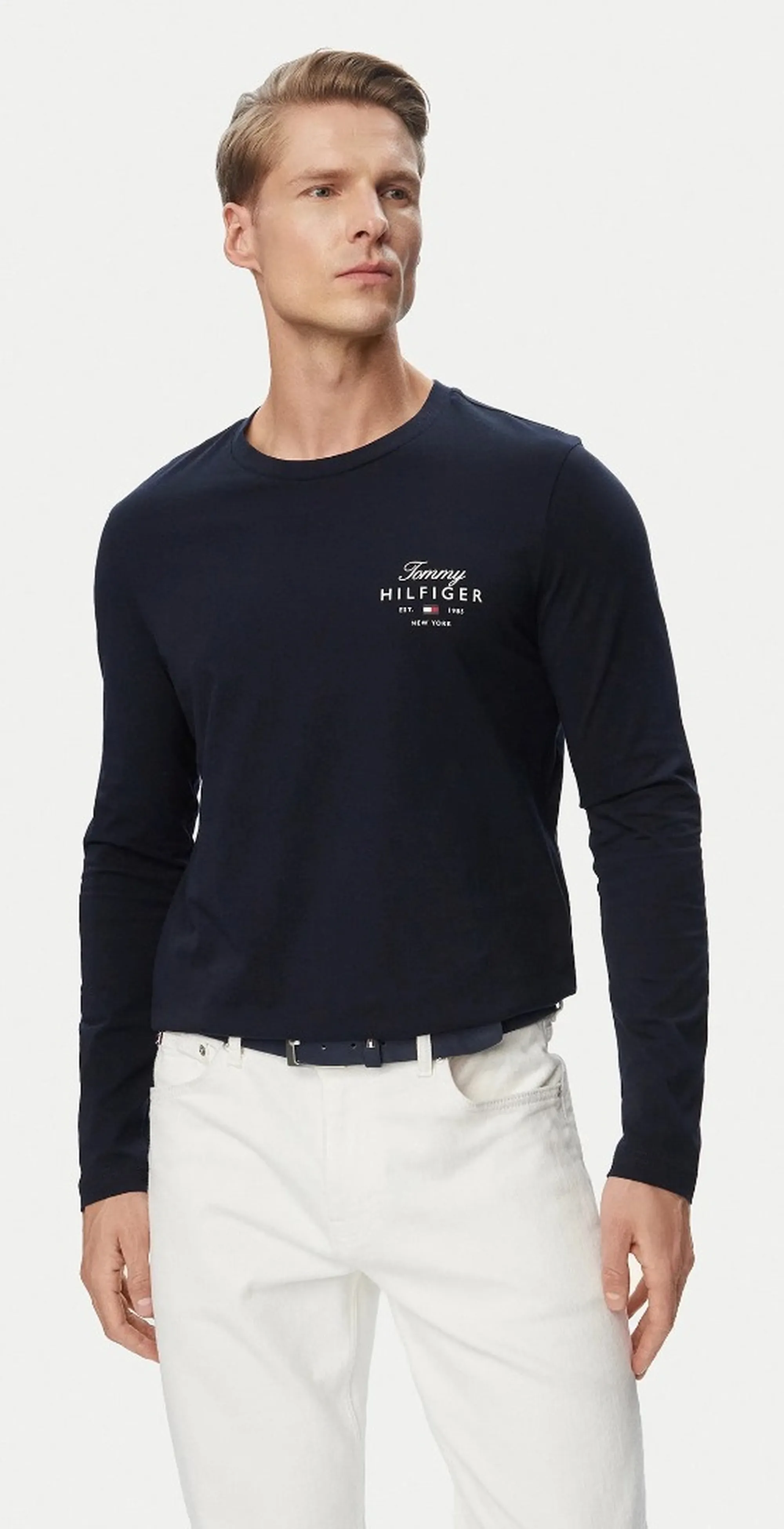 Tommy Hilfiger B' Stack T-Shirt' Dark Blue Mw0Mw43225 184329