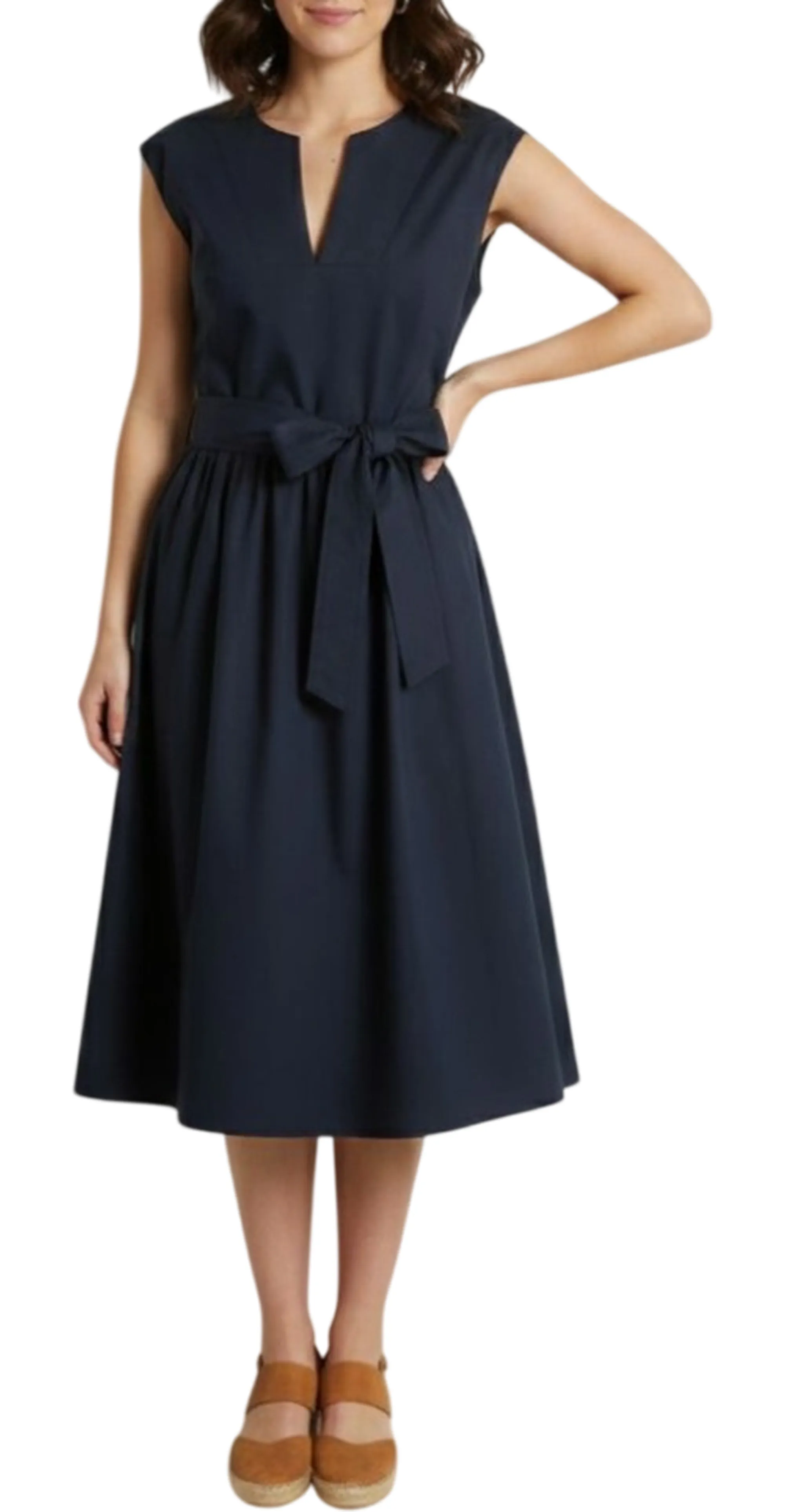 Woolrich B'Poplin Dress' Blu Wwdr2028Fr 176217