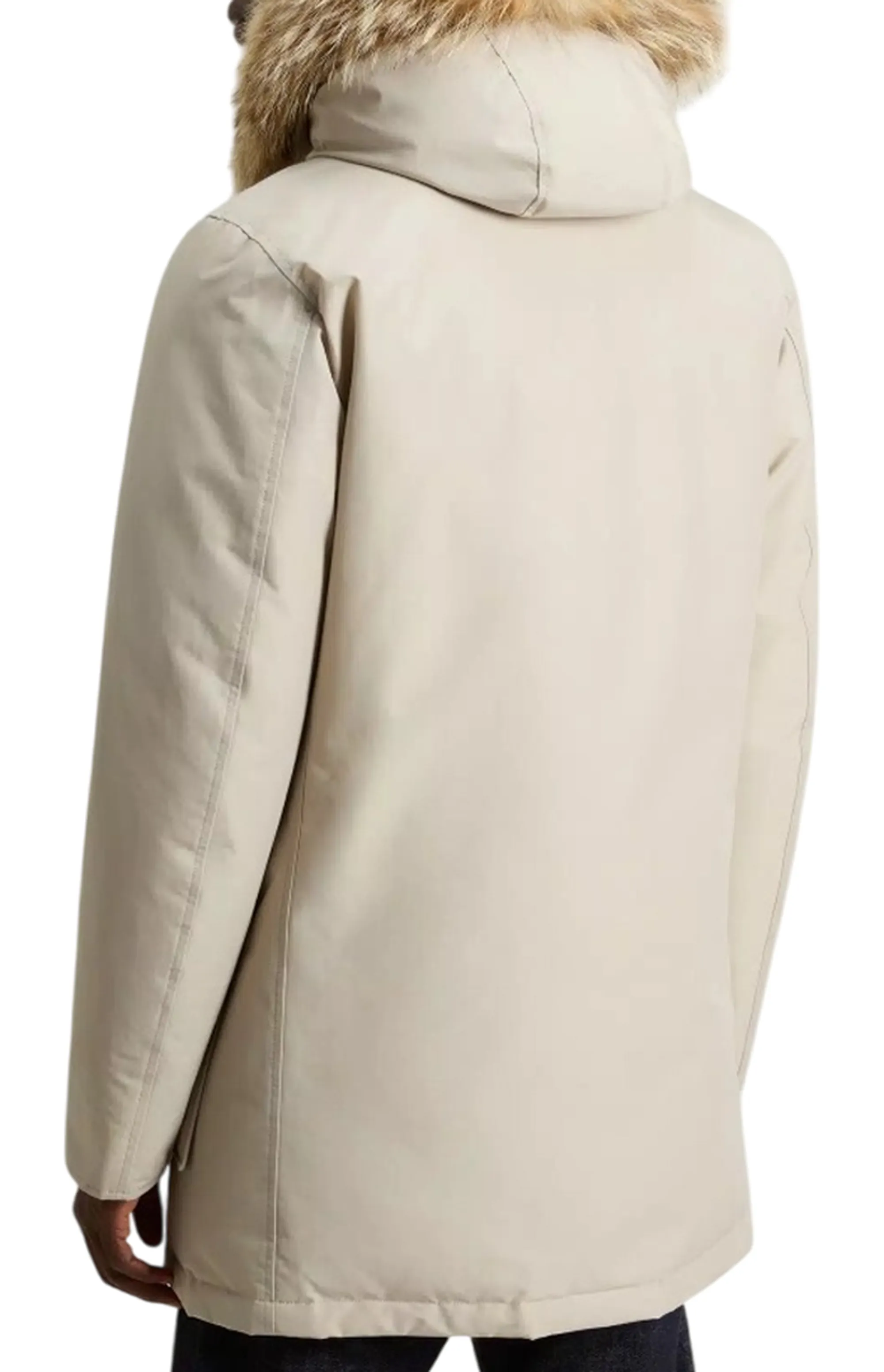 Woolrich Arctic Detachable Fur Parka Dove Woou0482Mr 164482