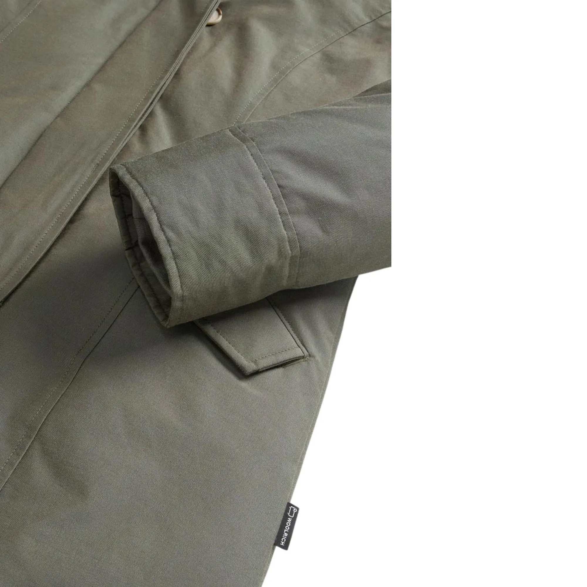 Woolrich B'Arctic Parka With Removable Raccoon Fur' Dark Green Two Tones Wwou0538Fr 165122