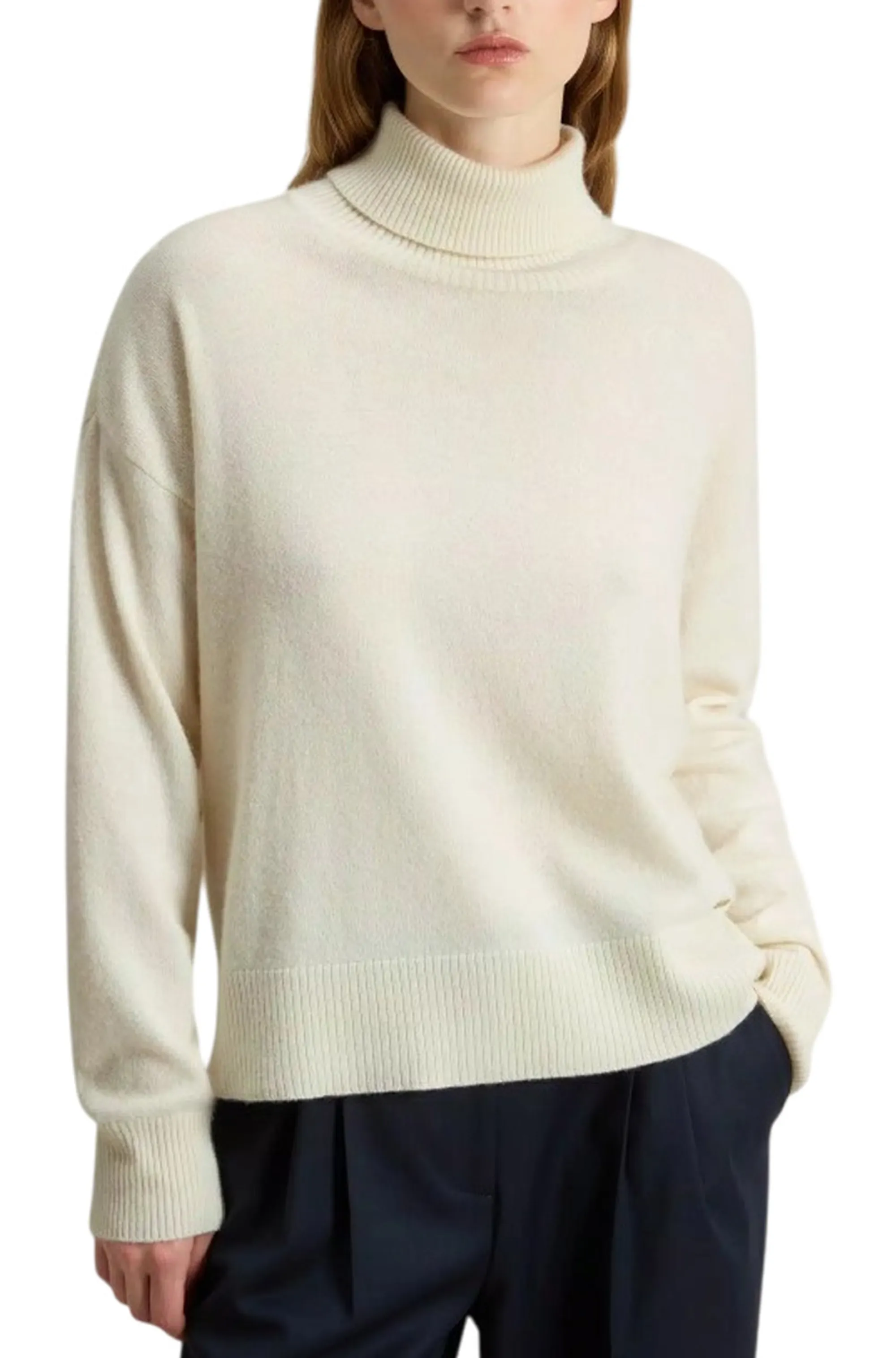 Woolrich Dolcevita Comfort Wool Cash Milk Wwkn2027Fr 164850