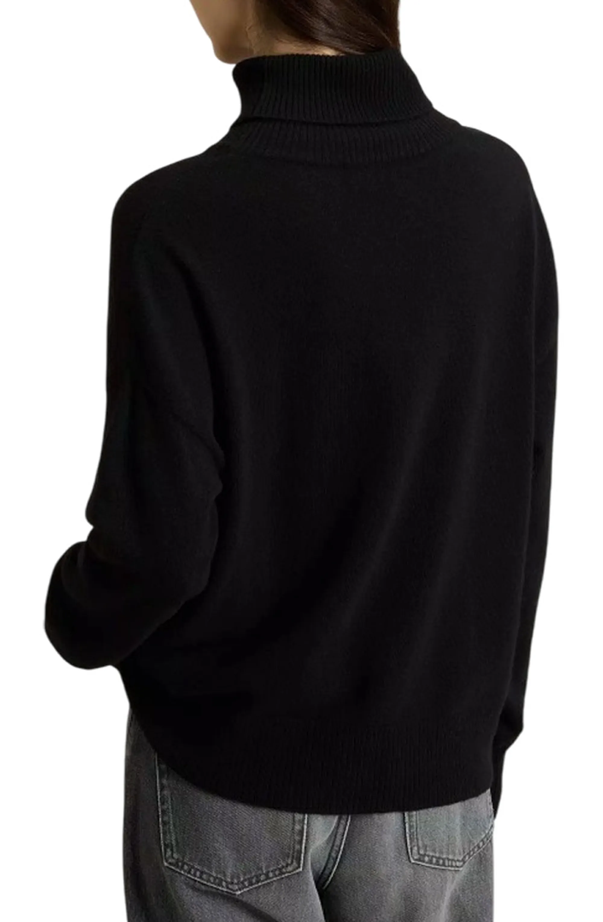 Woolrich Dolcevita Comfort Wool Cash Nero Wwkn2027Fr 164846