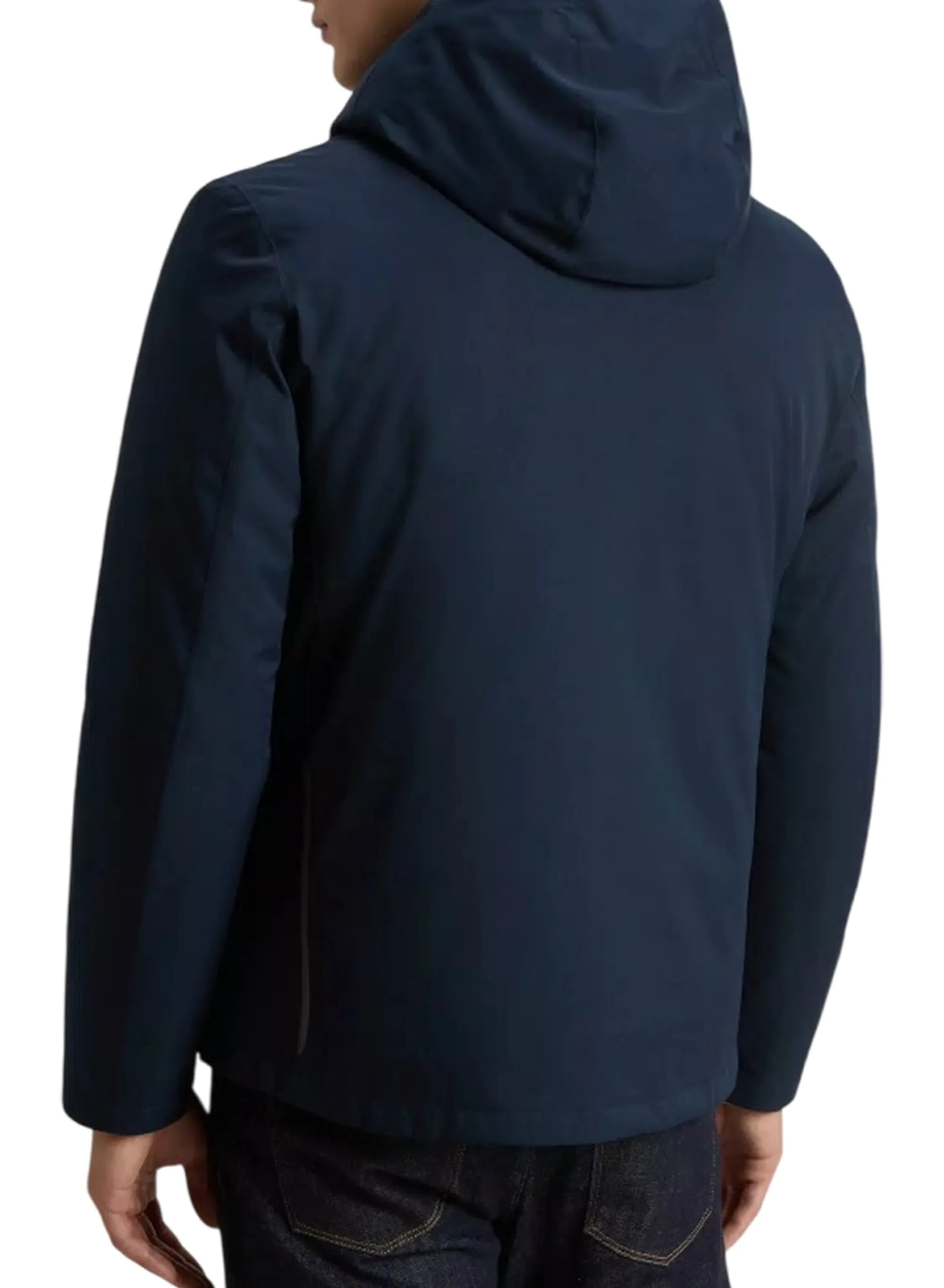 Woolrich B'Crestmont 3In1 Jacket' Melton Blu Woou2099Mr 164234