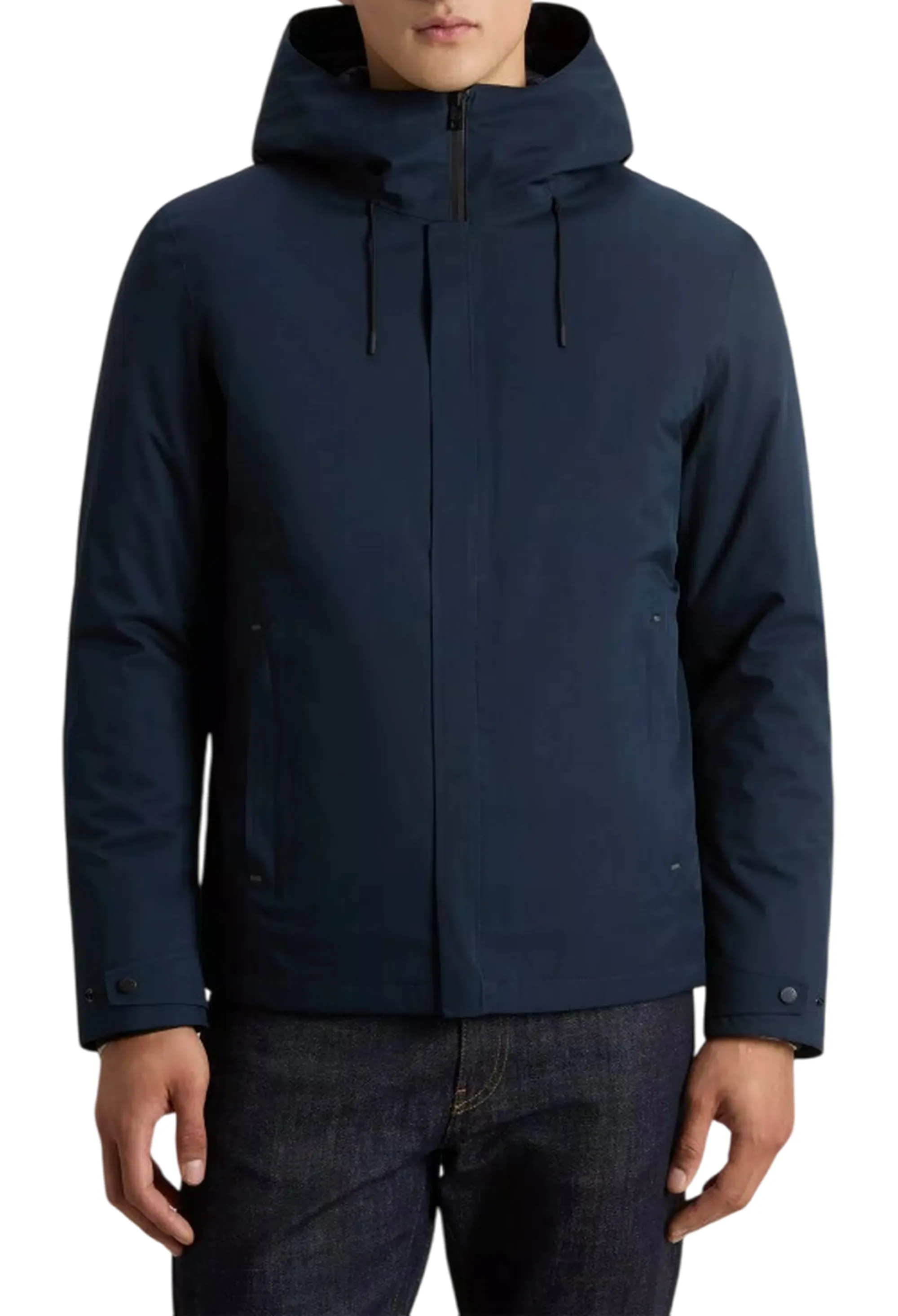 Woolrich B'Crestmont 3In1 Jacket' Melton Blu Woou2099Mr 164236