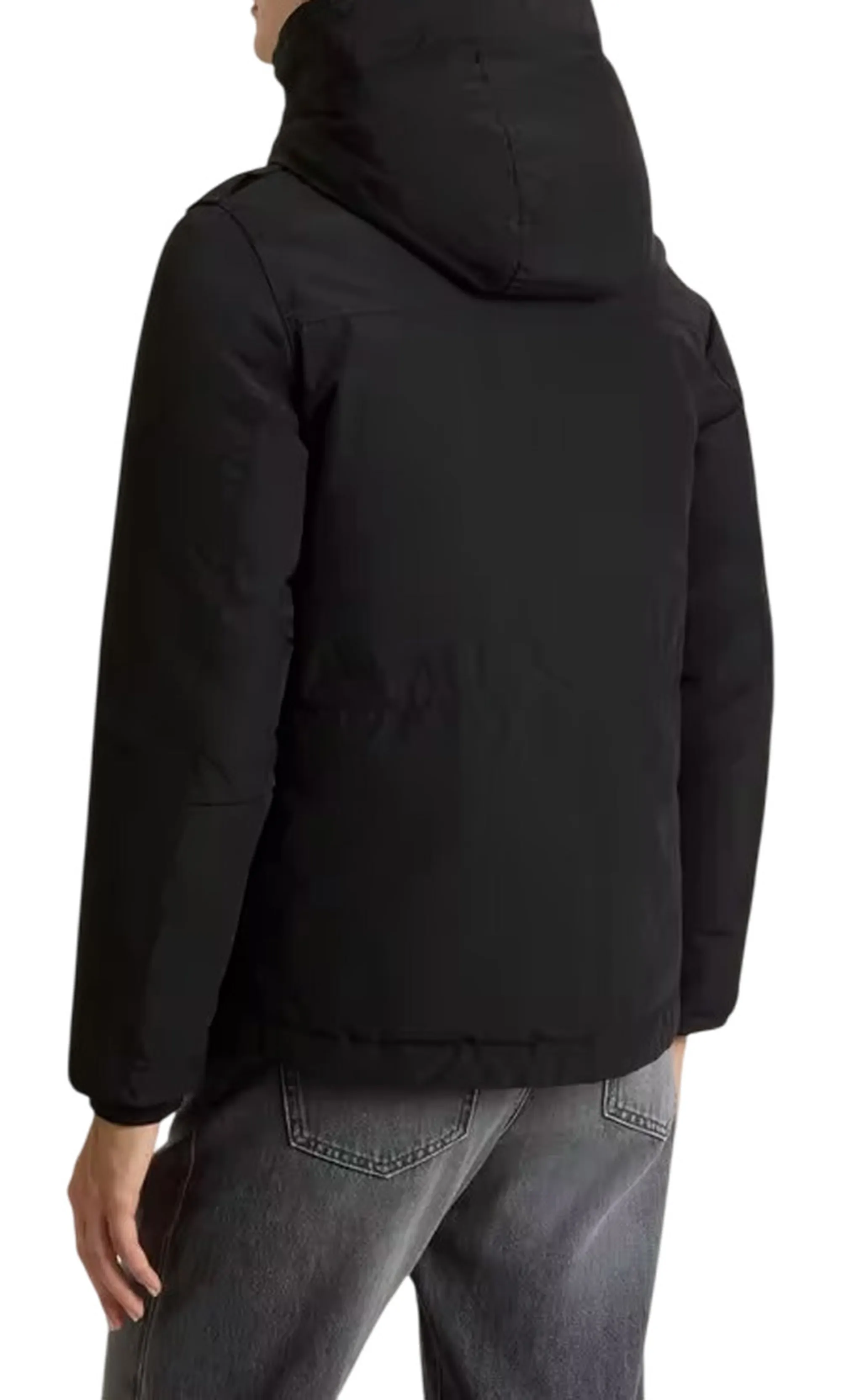 Woolrich B'Military Jacket' Black Wwou2075Fb 200547