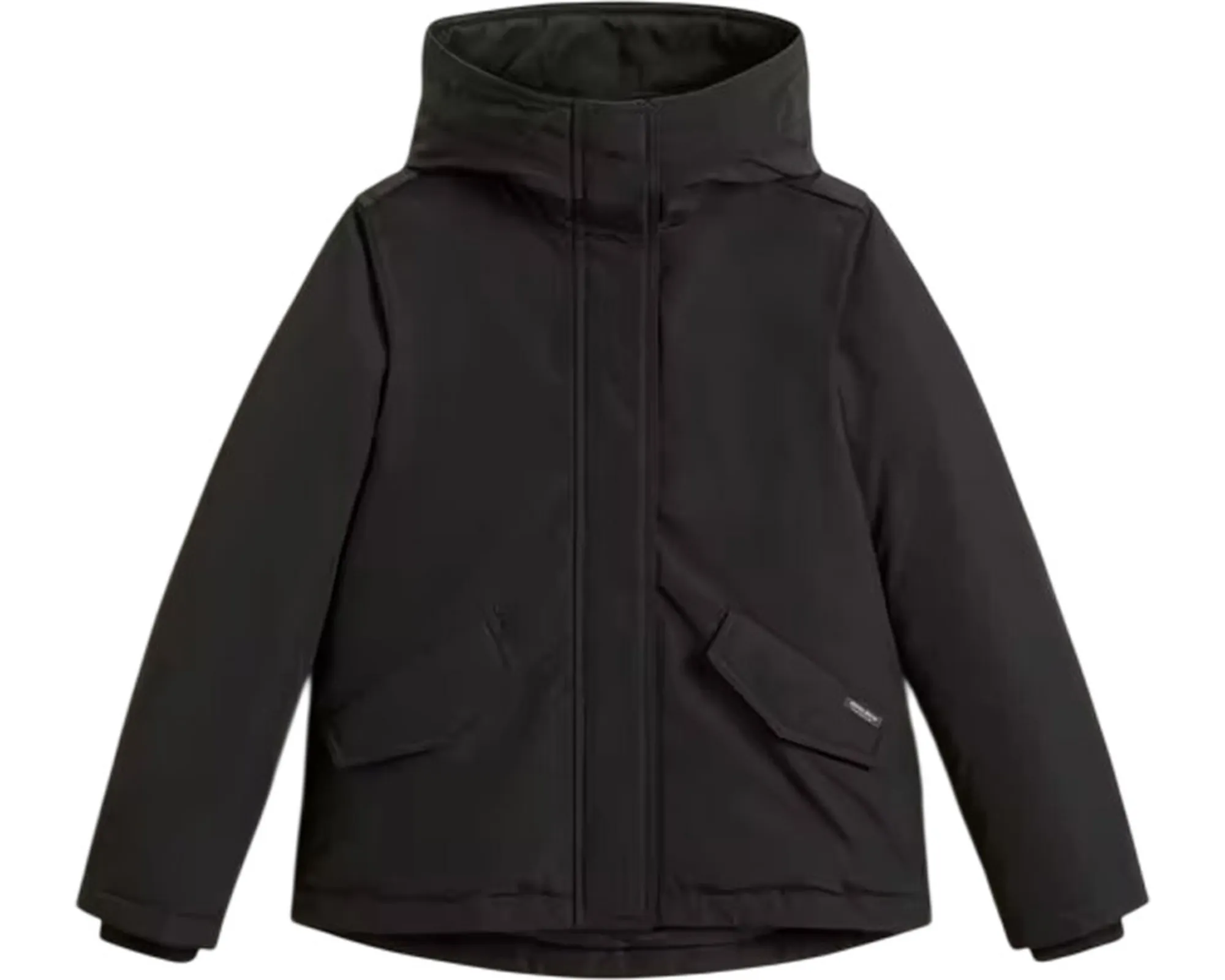Woolrich B'Military Jacket' Black Wwou2075Fb 200550