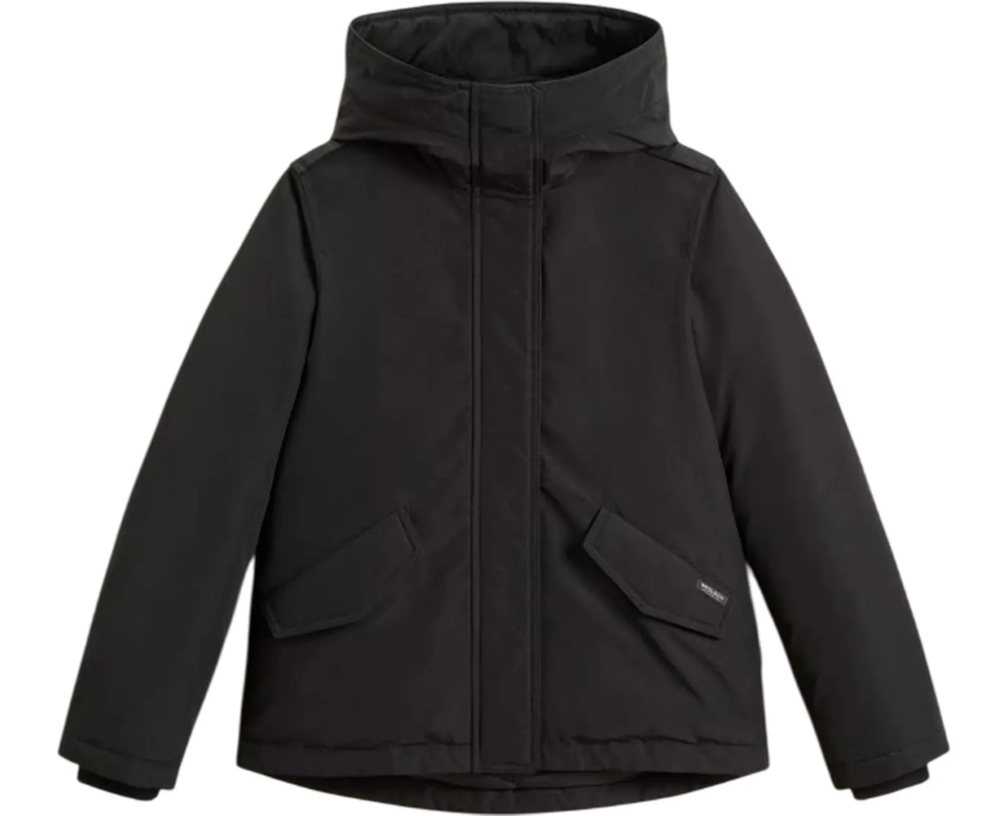 Woolrich Giubbino Military Nero Wwou2075Fr 165199