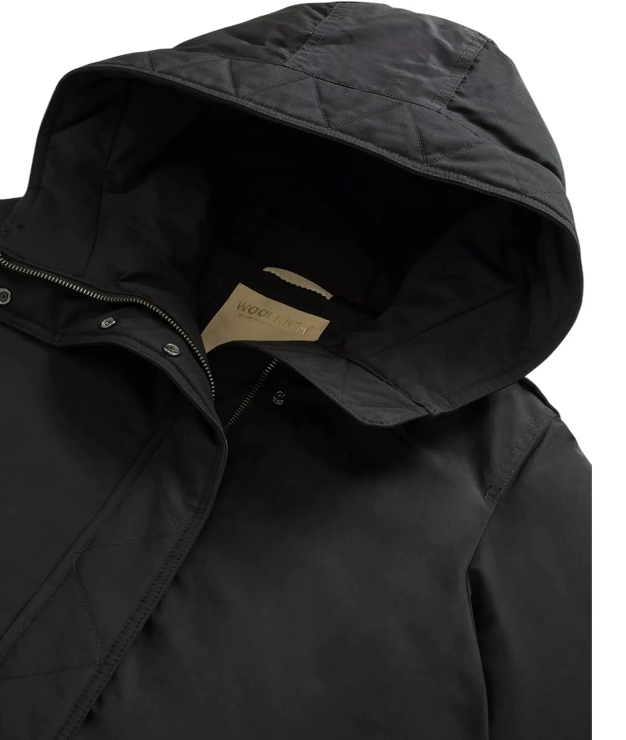 Woolrich Giubbino Military Nero Wwou2075Fr 165205