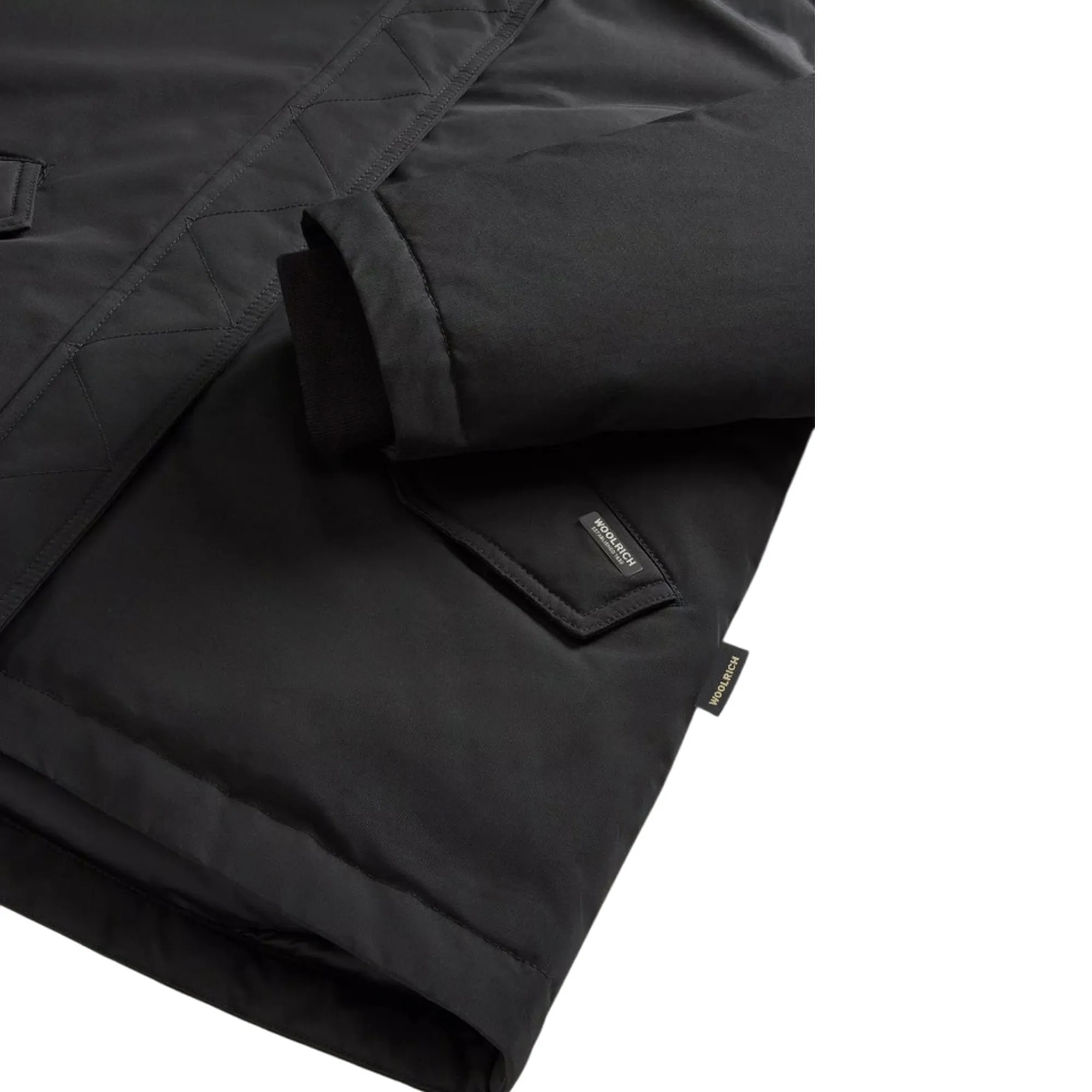 Woolrich Giubbino Military Nero Wwou2075Fr 165206