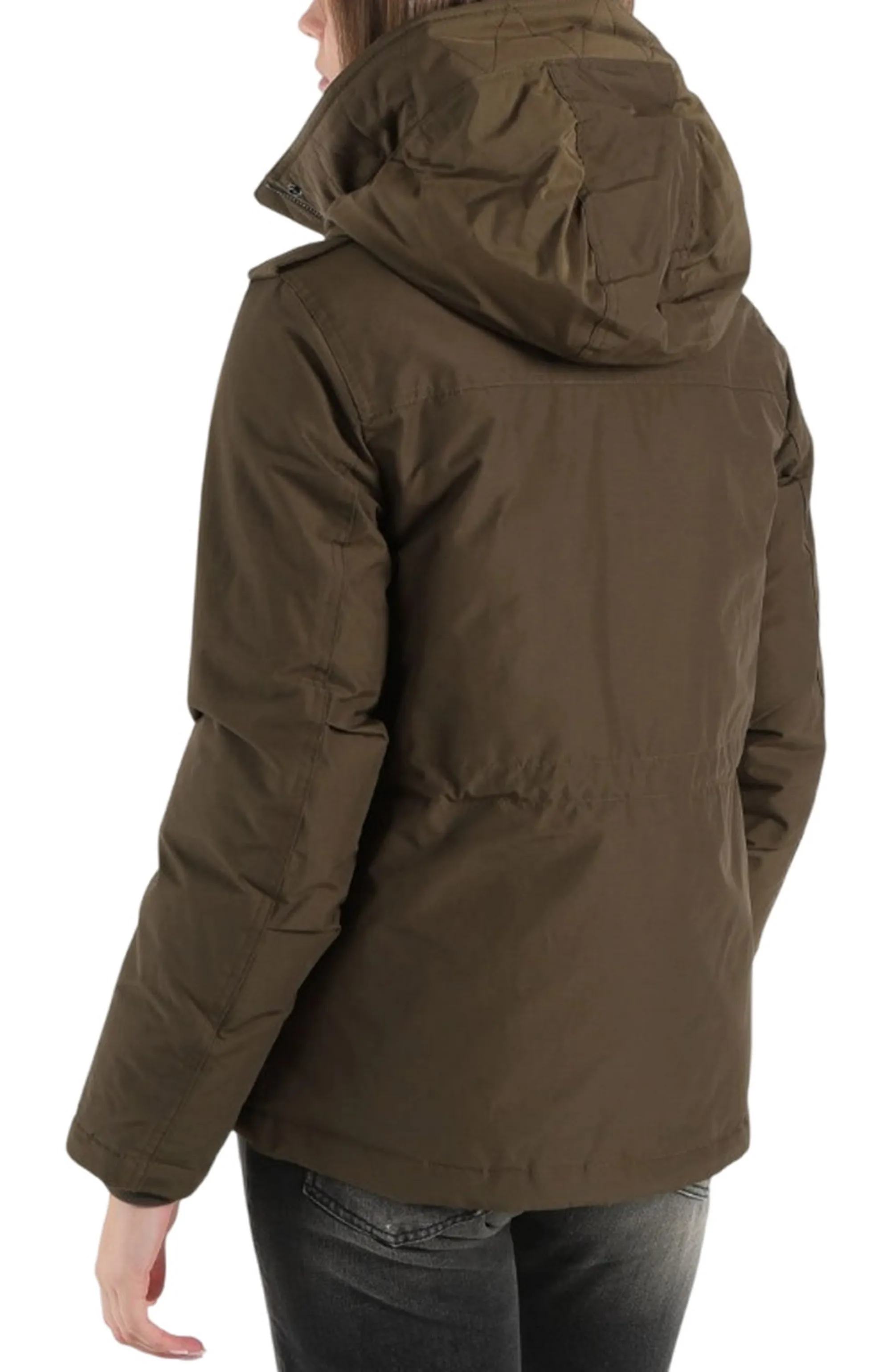 Woolrich Giubbino Military Verde Scuro Wwou2075Fr 166654