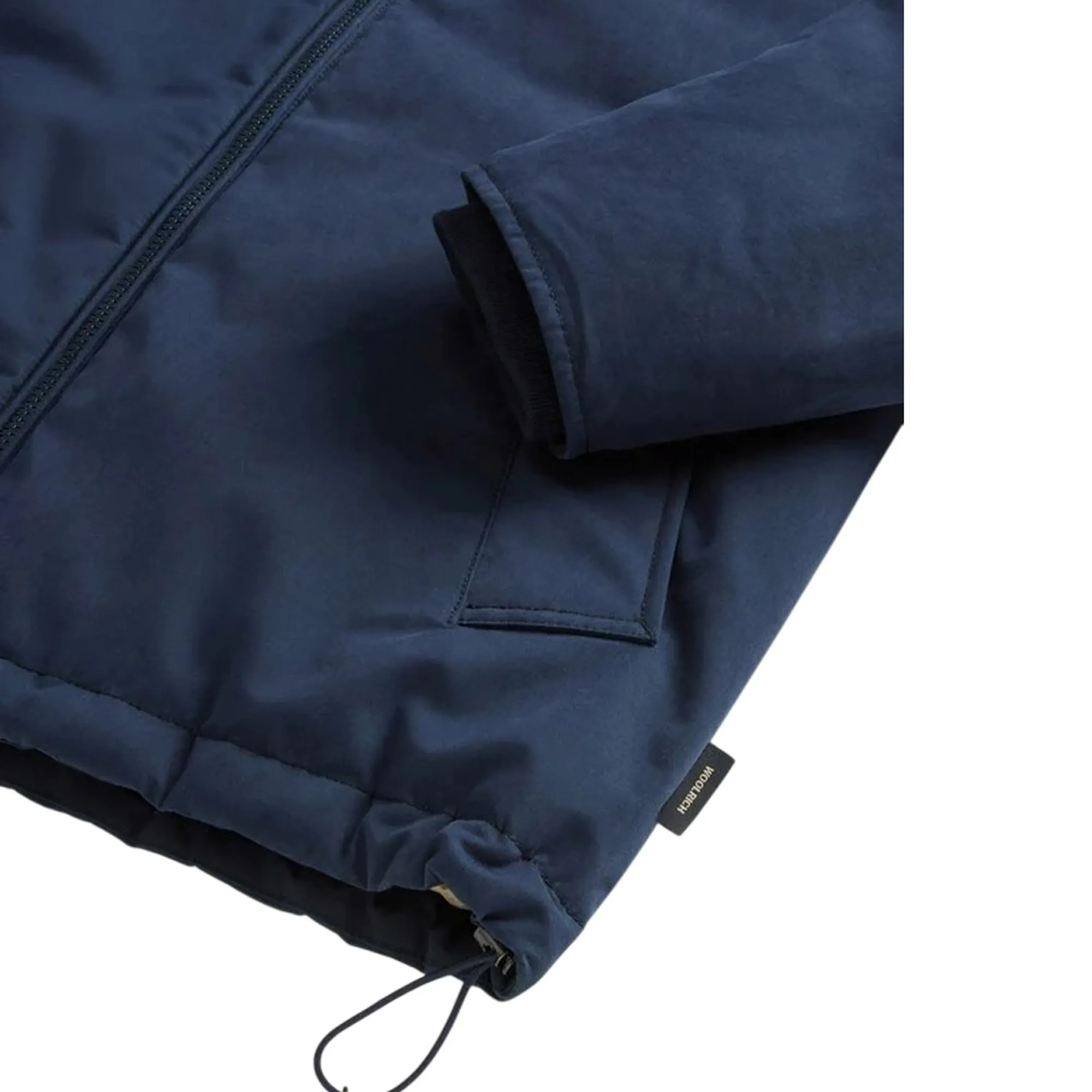 Woolrich Giubbino Mountain Cloth Pacific Blu Woou2047Mb 200173